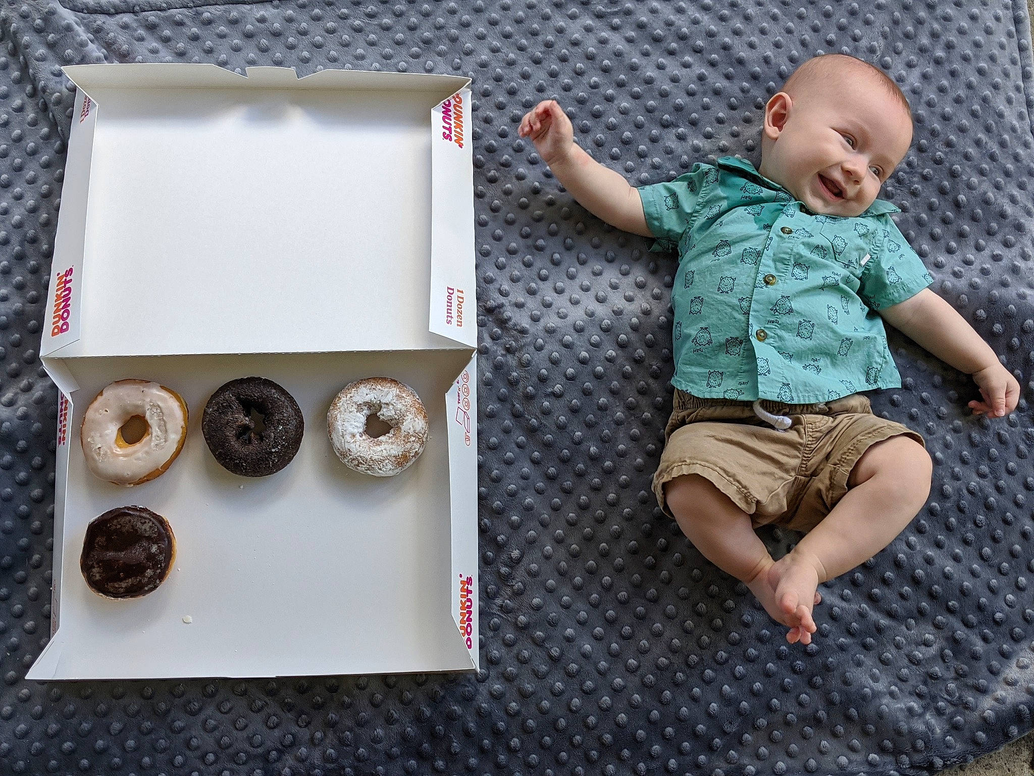 Colson joined the competition — help win amazing prizes! baby, child, person, play, product, toddler