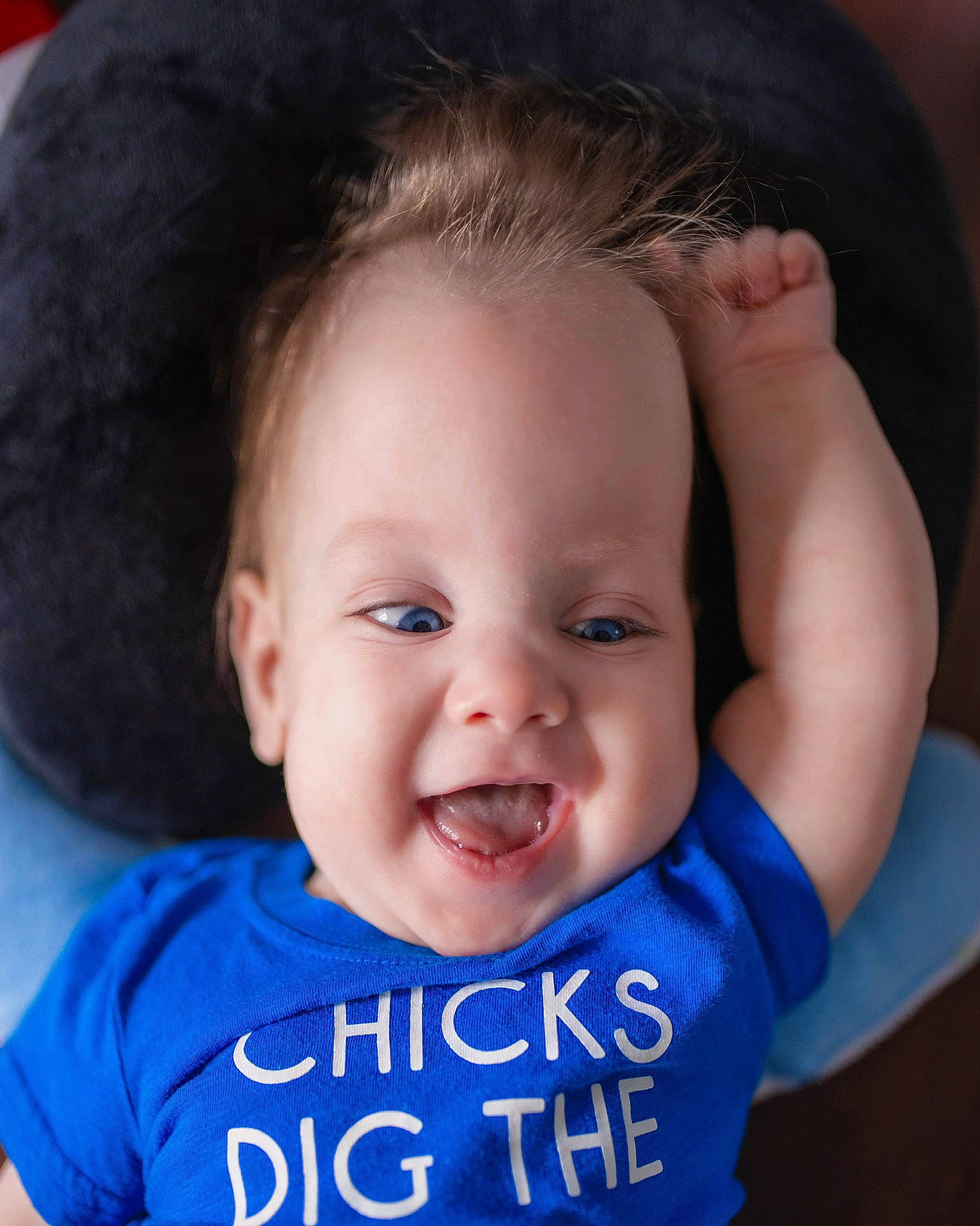 Emmett is registered to the contest to win money with this photo: azure, cheek, chin, ear, eye, eyebrow, eyelash, face, facial_expression, forehead, hairstyle, head, human, lip, mouth, neck, nose, organ, person, skin