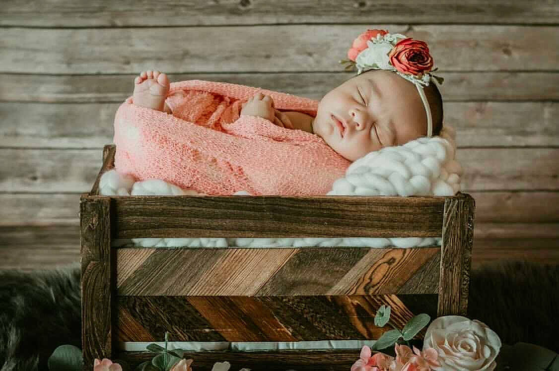 Aurelia is registered to the contest to win money with this photo: baby, baby_products, baby_sleeping, baby_toddler_clothing, basket, child, comfort, grass, happy, infant_bed, linens, people_in_nature, person, pink, plant, rose, sitting, toddler, toy, wicker