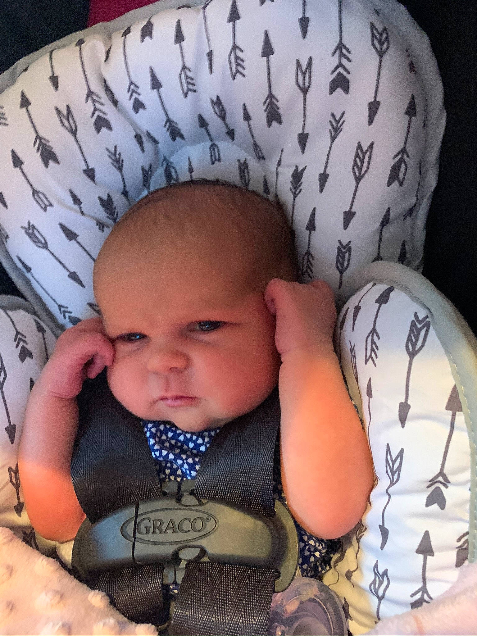 Emilee joined the competition — help win amazing prizes! baby, baby_products, car_seat, cheek, child, head, person, product, toddler