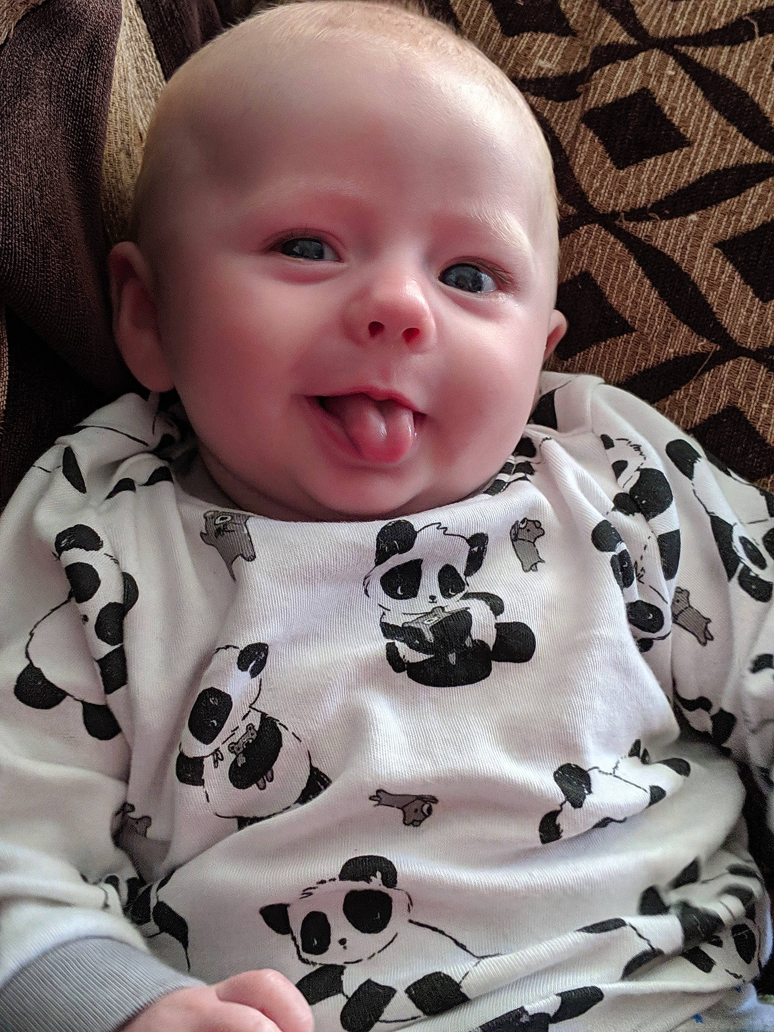 Edison joined the competition — help win amazing prizes! baby, baby_toddler_clothing, cheek, child, eye, face, head, lip, mouth, nose, pattern, person, skin, smile, toddler