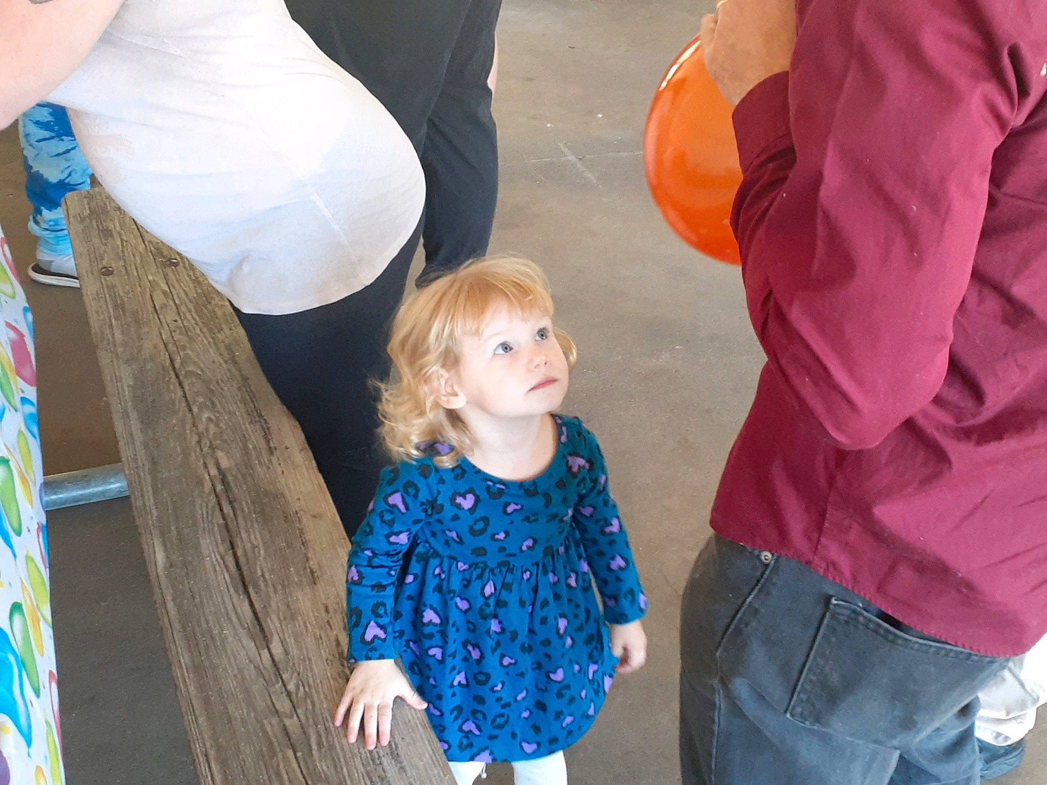 Nataliah joined the competition — help win amazing prizes! child, event, fun, gesture, happy, interaction, jeans, joint, leg, leisure, mammal, people, person, photograph, recreation, red, standing, textile, toddler, tree