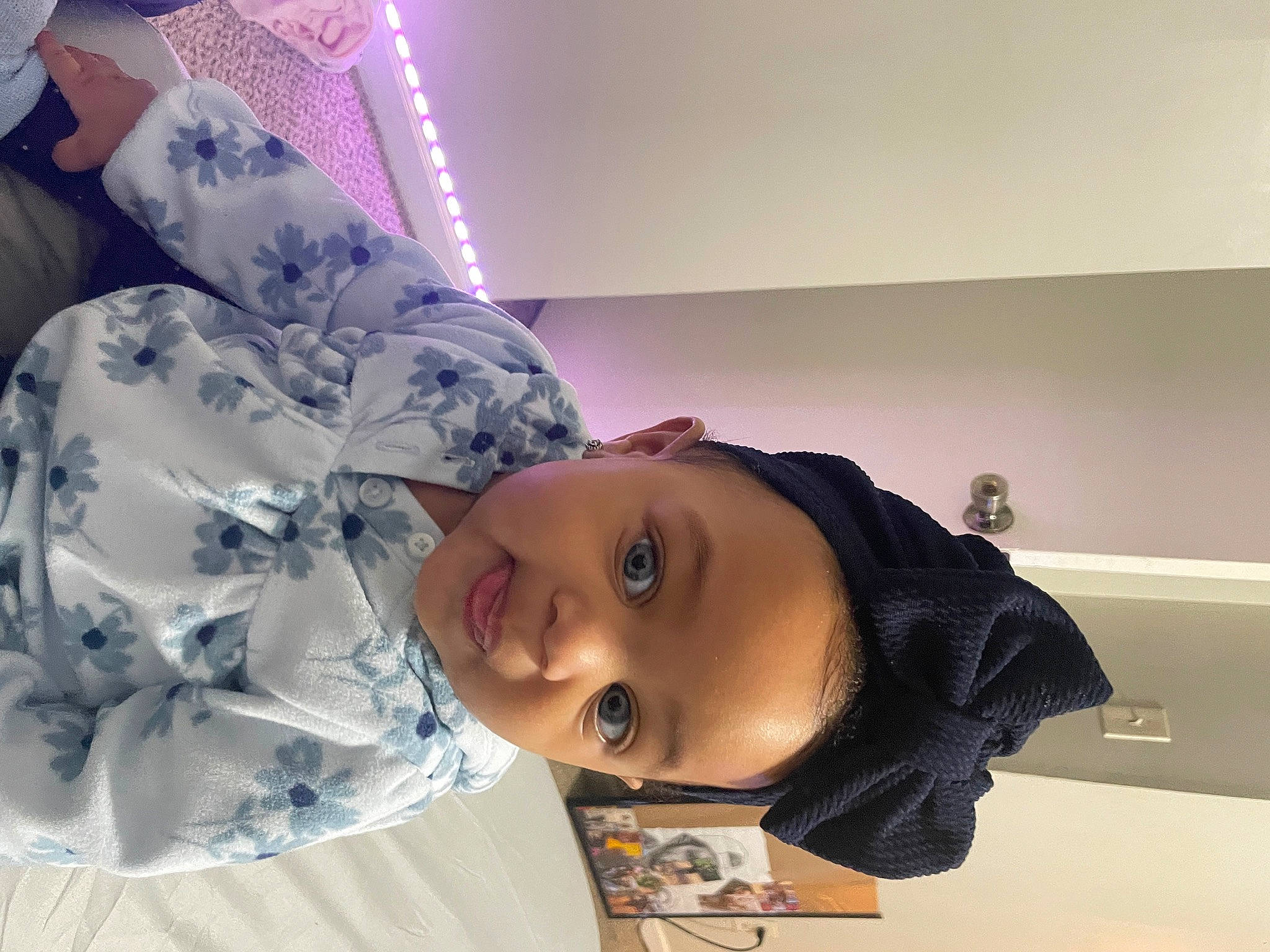 Emery joined the competition — help win amazing prizes! baby, baby_toddler_clothing, cheek, child, comfort, fun, happy, hat, mouth, pattern, person, room, sleeve, smile, toddler