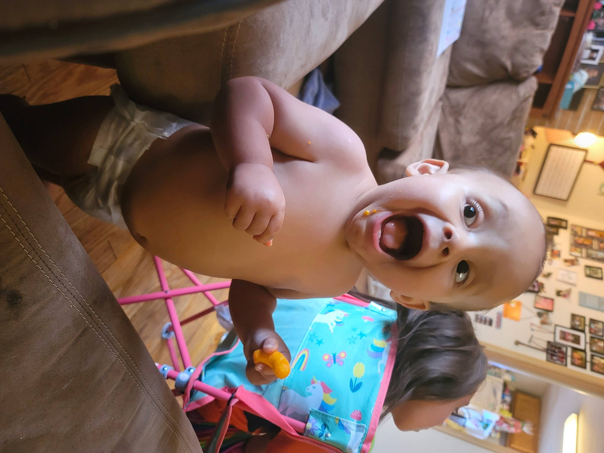 Luciano is registered to the contest to win money with this photo: abdomen, baby, chest, child, elbow, event, eyelash, eyewear, fun, happy, human_body, human_leg, leisure, mouth, nail, nose, person, smile, thigh, toddler