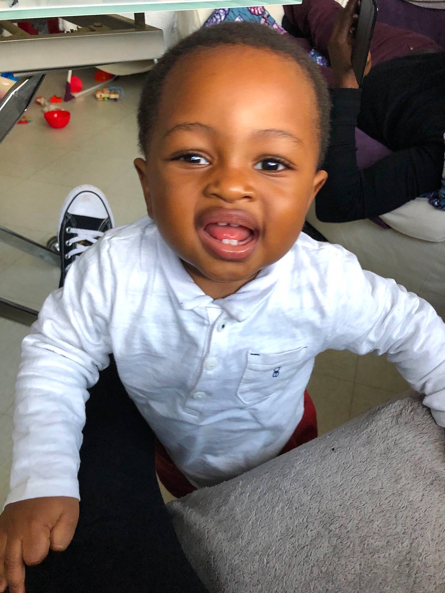 Matthieu a rejoint le concours — aidez-le/la à gagner de superbes lots ! baby, cheek, child, chin, eyebrow, face, facial_expression, forehead, head, lip, nose, person, sitting, skin, smile, toddler