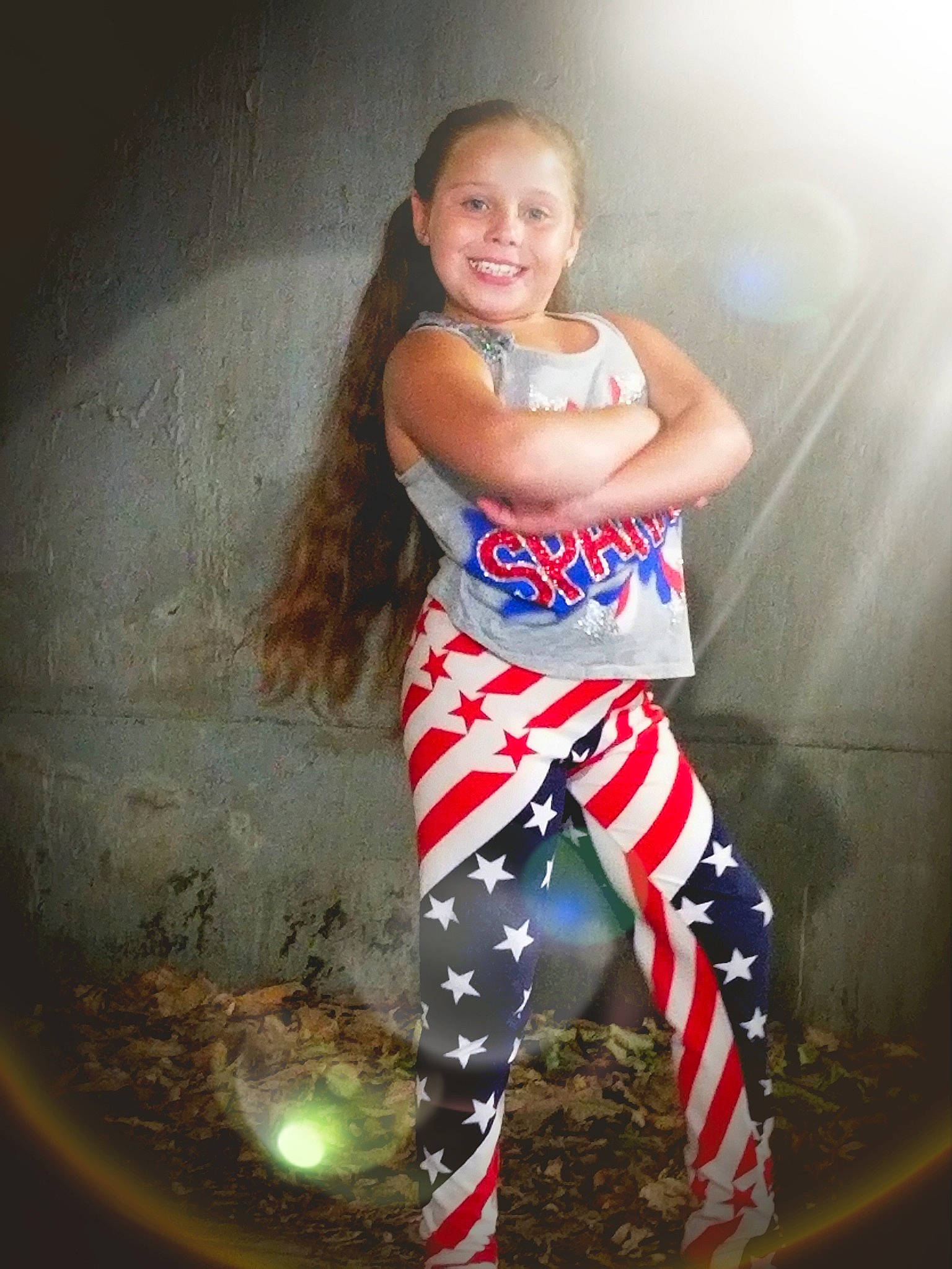 Amelia joined the competition — help win amazing prizes! fictional_character, joy, leggings, person