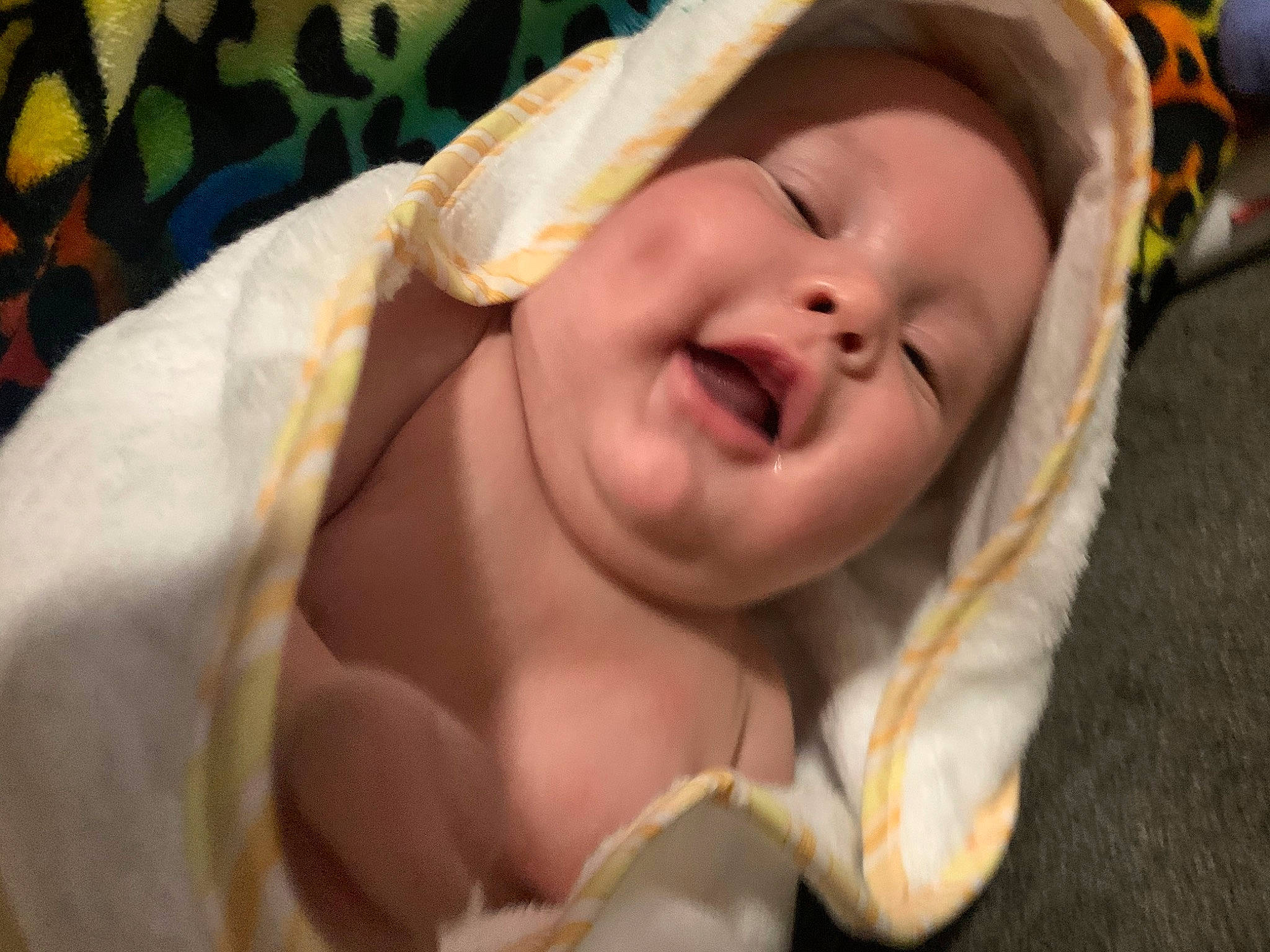 Orlando is registered to the contest to win money with this photo: baby, cheek, child, facial_expression, mouth, person, skin, smile, toddler