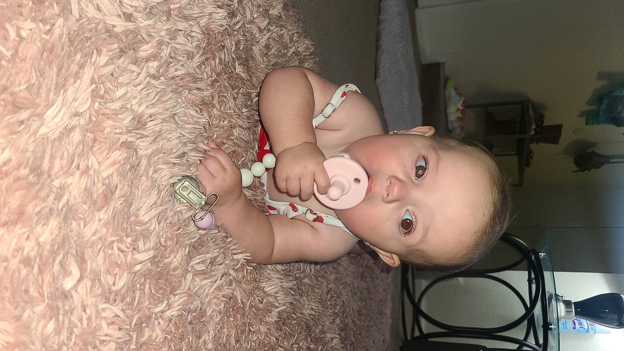 Nyomi joined the competition — help win amazing prizes! arm, baby, baby_toddler_clothing, chest, eye, eyelash, flash_photography, glasses, happy, headgear, human_body, iris, leg, lip, nose, person, skin, toddler, toy, trunk