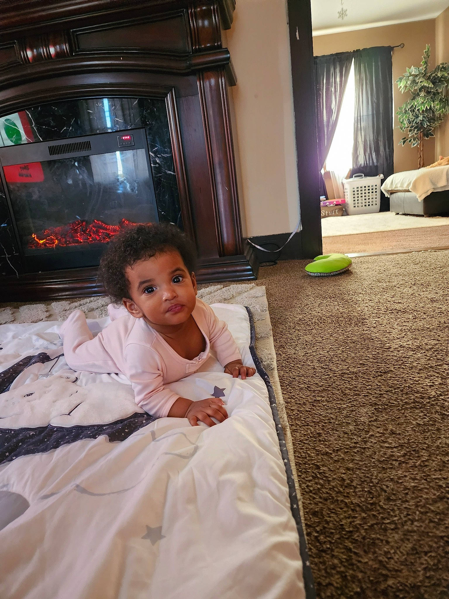 Fatima joined the competition — help win amazing prizes! comfort, couch, curtain, dress, event, fashion_design, flooring, flowerpot, fun, gown, houseplant, lighting, linens, living_room, person, plant, room, sitting, textile, toddler