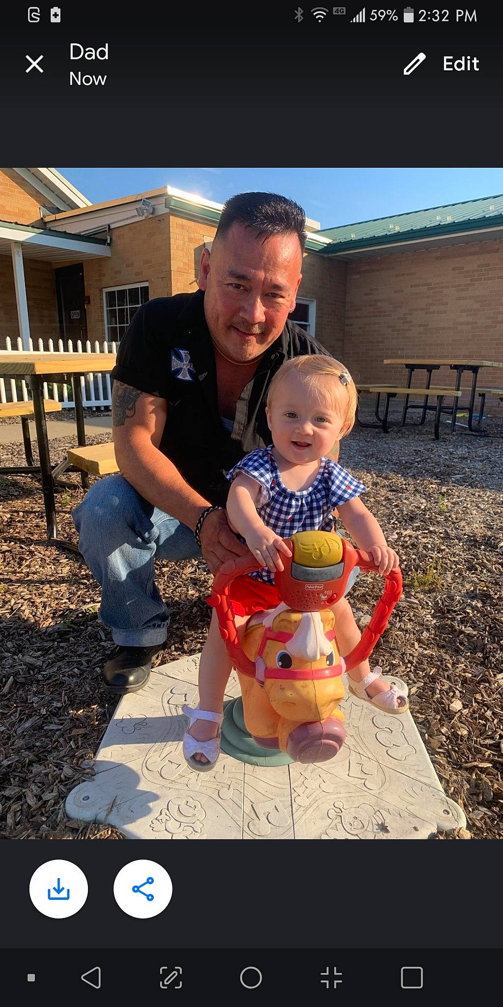 Evalyn joined the competition — help win amazing prizes! baby, boot, child, event, fun, grass, happy, jeans, joy, leisure, person, recreation, sandal, shoe, shorts, sitting, sky, smile, sneakers, t_shirt