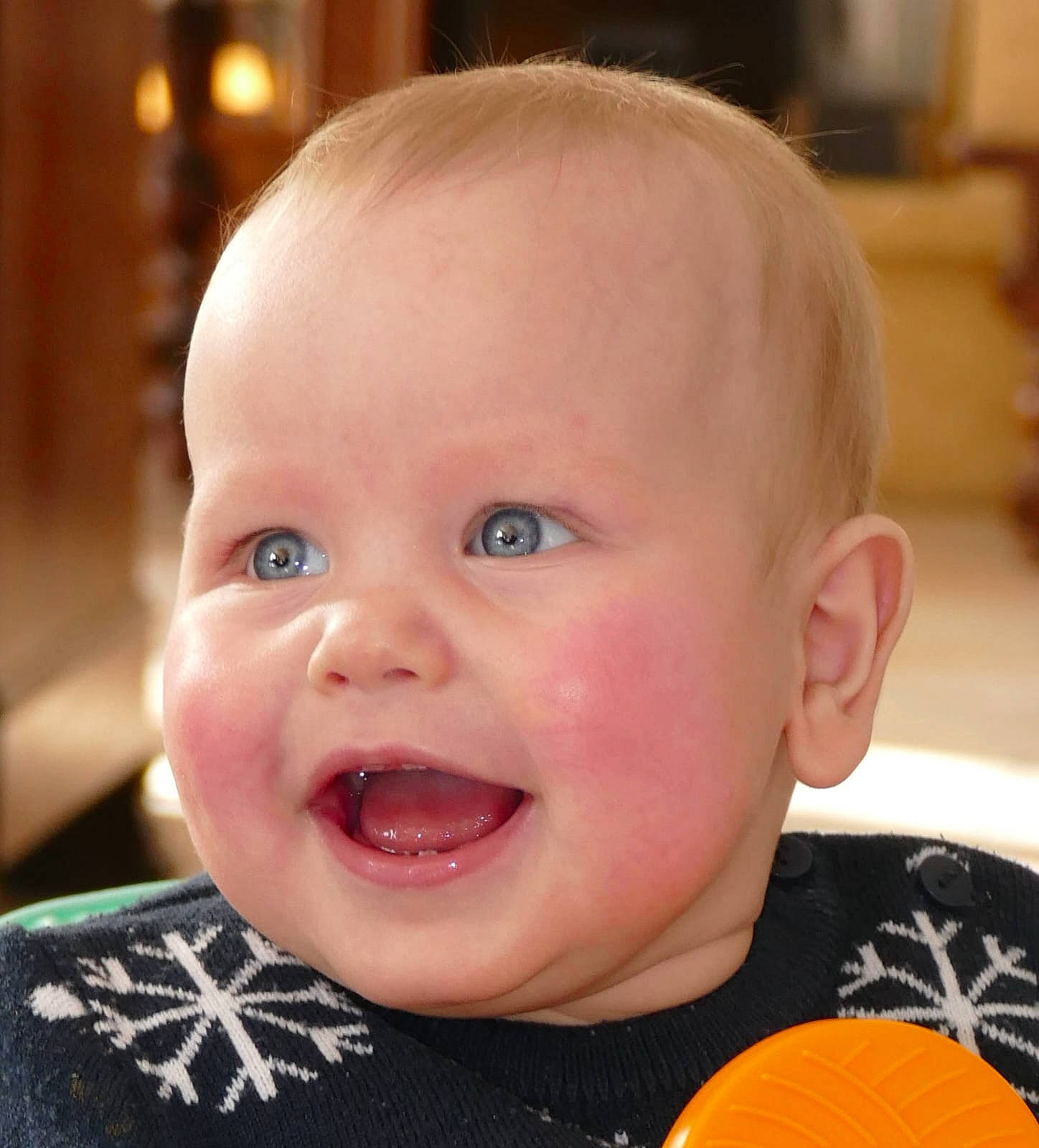 Matteo participe au concours pour gagner de l'argent avec cette photo : baby, baby_making_funny_faces, baby_toddler_clothing, cheek, child, chin, ear, eye, eyebrow, eyelash, fun, happy, iris, lip, mouth, nose, people, person, skin, smile