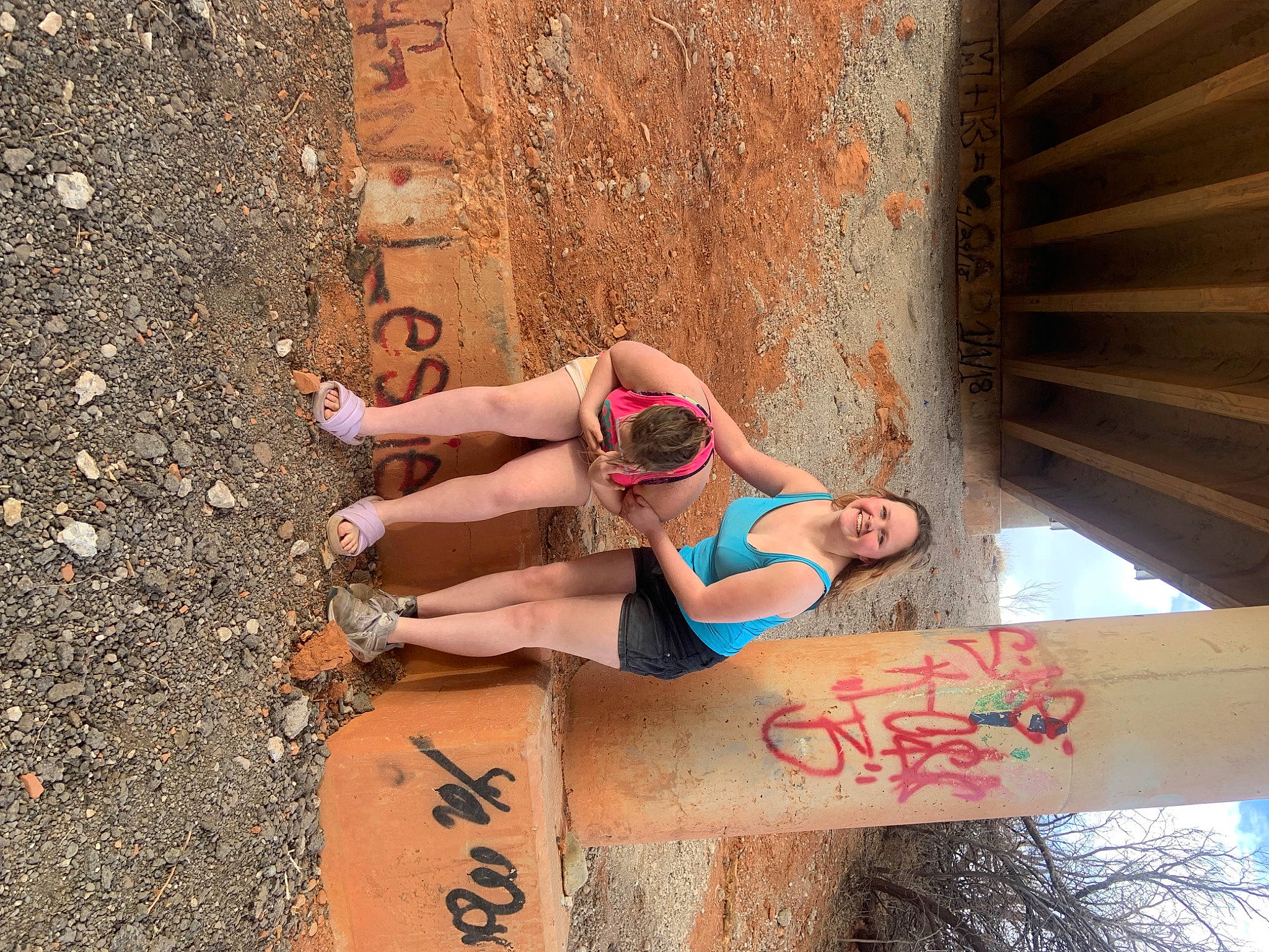 Zoe Nolen is registered to the contest to win money with this photo: beauty, brick, concrete, eyewear, foot, fun, glasses, goggles, happy, human_leg, joy, landscape, leisure, person, recreation, summer, sunglasses, thigh, travel, vision_care