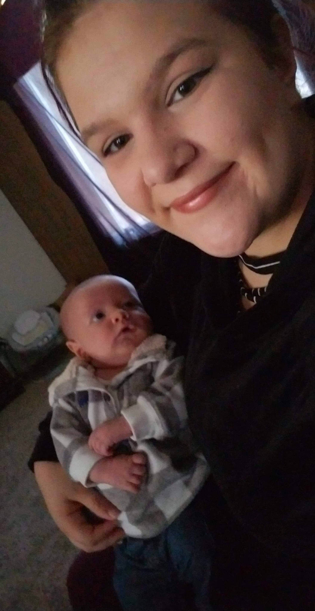 Orion is registered to the contest to win money with this photo: baby, cheek, child, chin, eye, face, fun, happy, head, joy, lip, mother, mouth, nose, people, person, photography, product, selfie, skin