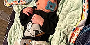 Asher is registered to the contest to win money with this photo: baby, newborn, sleeping_baby, pacifier, blue_pacifier, blanket, minky_blanket, onesie, koala_print, hat, swaddle, infant_pajamas, cute, sleeping, hand_adult, nursery, baby_lotion, soft_texture, cozy, bed