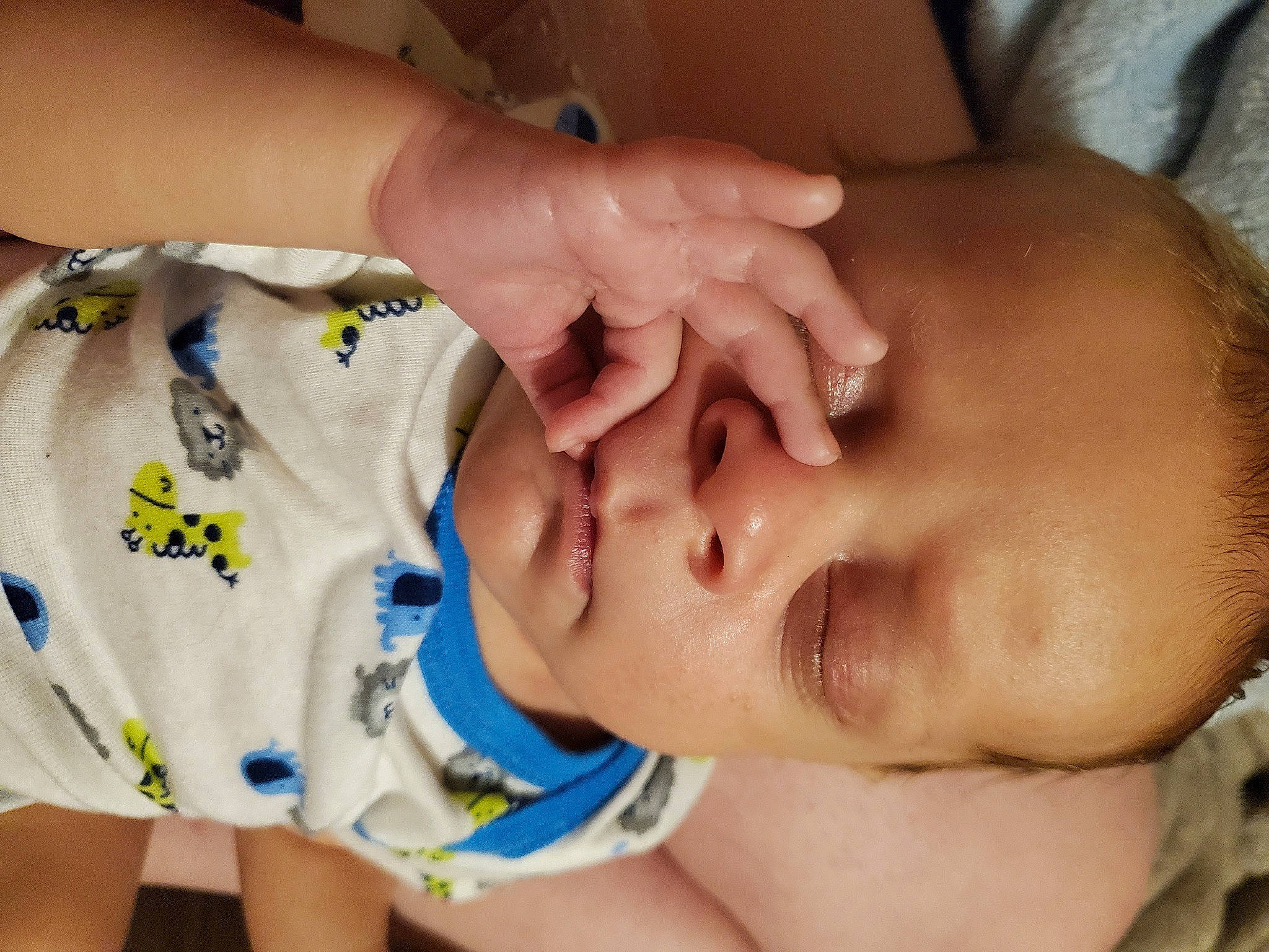 Dashaun joined the competition — help win amazing prizes! baby, cheek, child, close_up, ear, eye, face, finger, forehead, gesture, hand, head, lip, mouth, muscle, nail, neck, nose, person, skin