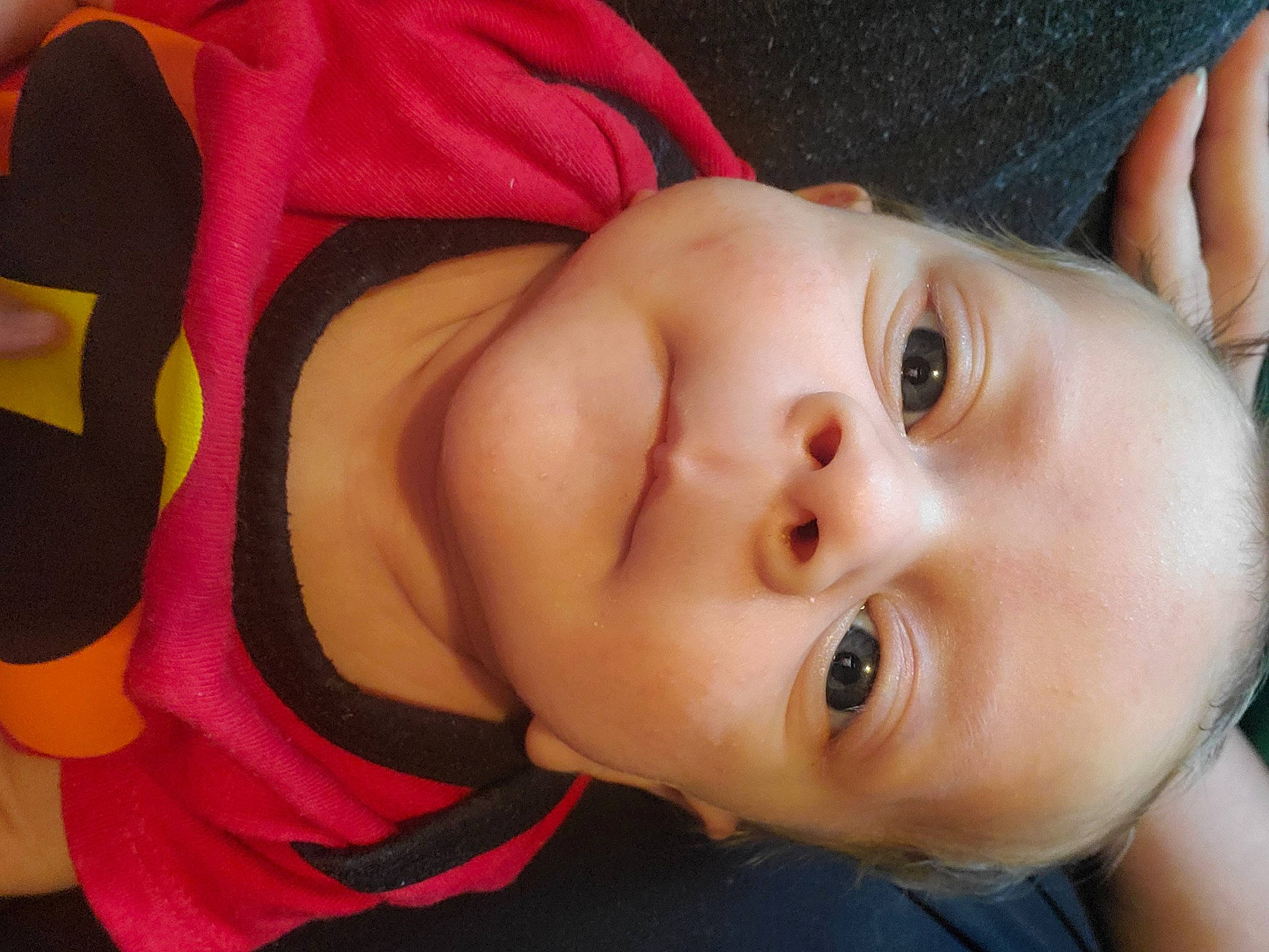 Dashaun is registered to the contest to win money with this photo: baby, beauty, cheek, child, chin, close_up, ear, eye, eyebrow, face, forehead, head, lip, mouth, neck, nose, organ, person, pink, skin