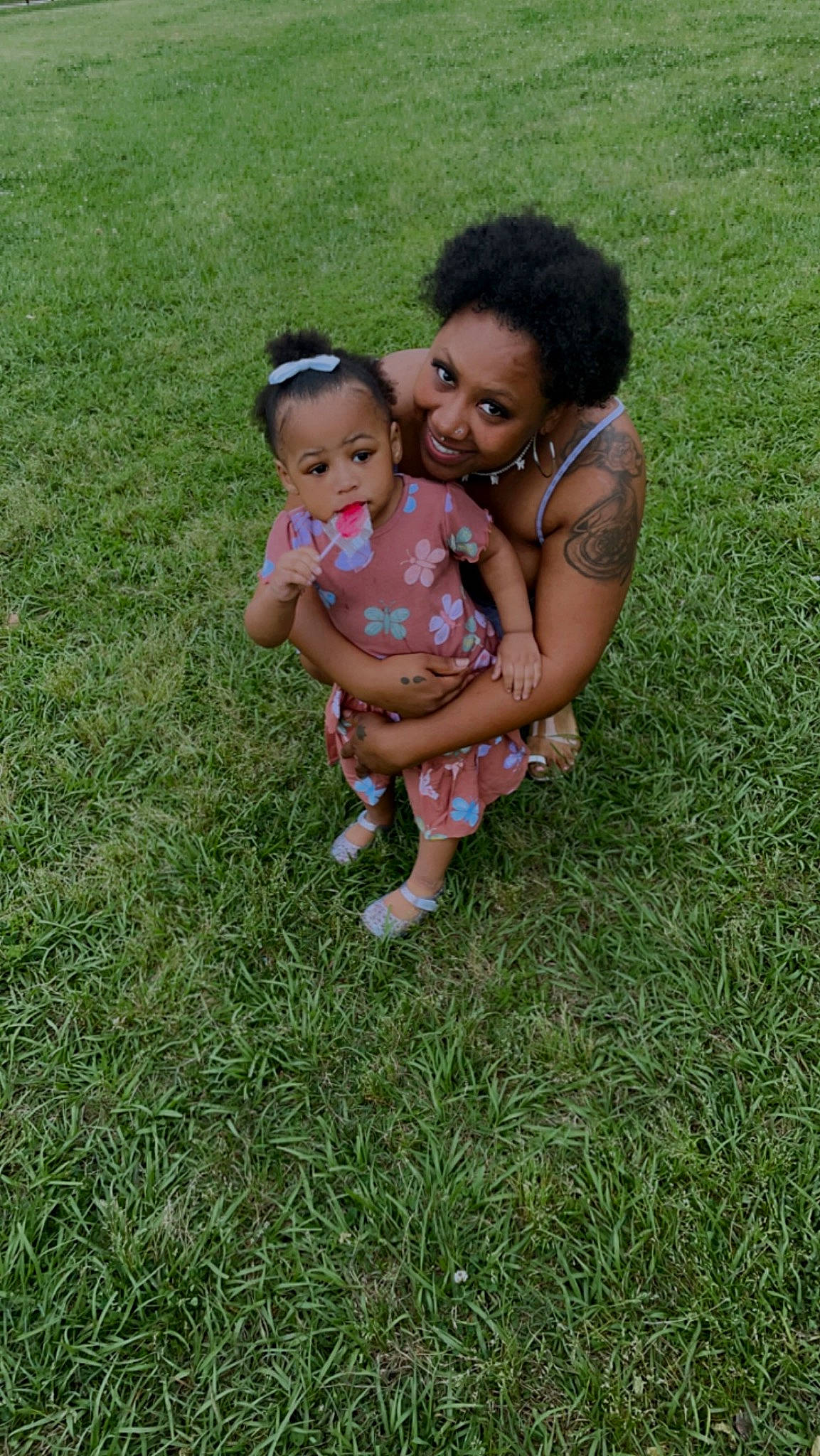 Nevaeh joined the competition — help win amazing prizes! baby, baby_toddler_clothing, botany, fun, grass, grass_family, grassland, groundcover, hair, happy, joy, leg, leisure, meadow, people, people_in_nature, person, plant, skin, smile