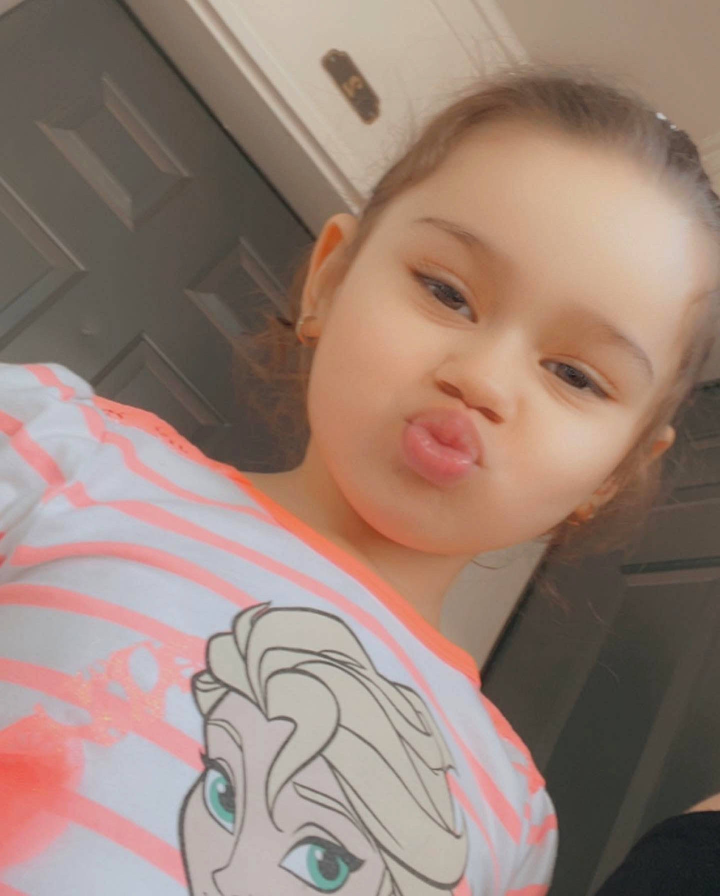 Lailani joined the competition — help win amazing prizes! beauty, black_hair, cheek, chest, child, chin, eye, eyebrow, eyelash, forehead, hair, happy, lip, mouth, neck, nose, person, skin, sleeve, t_shirt