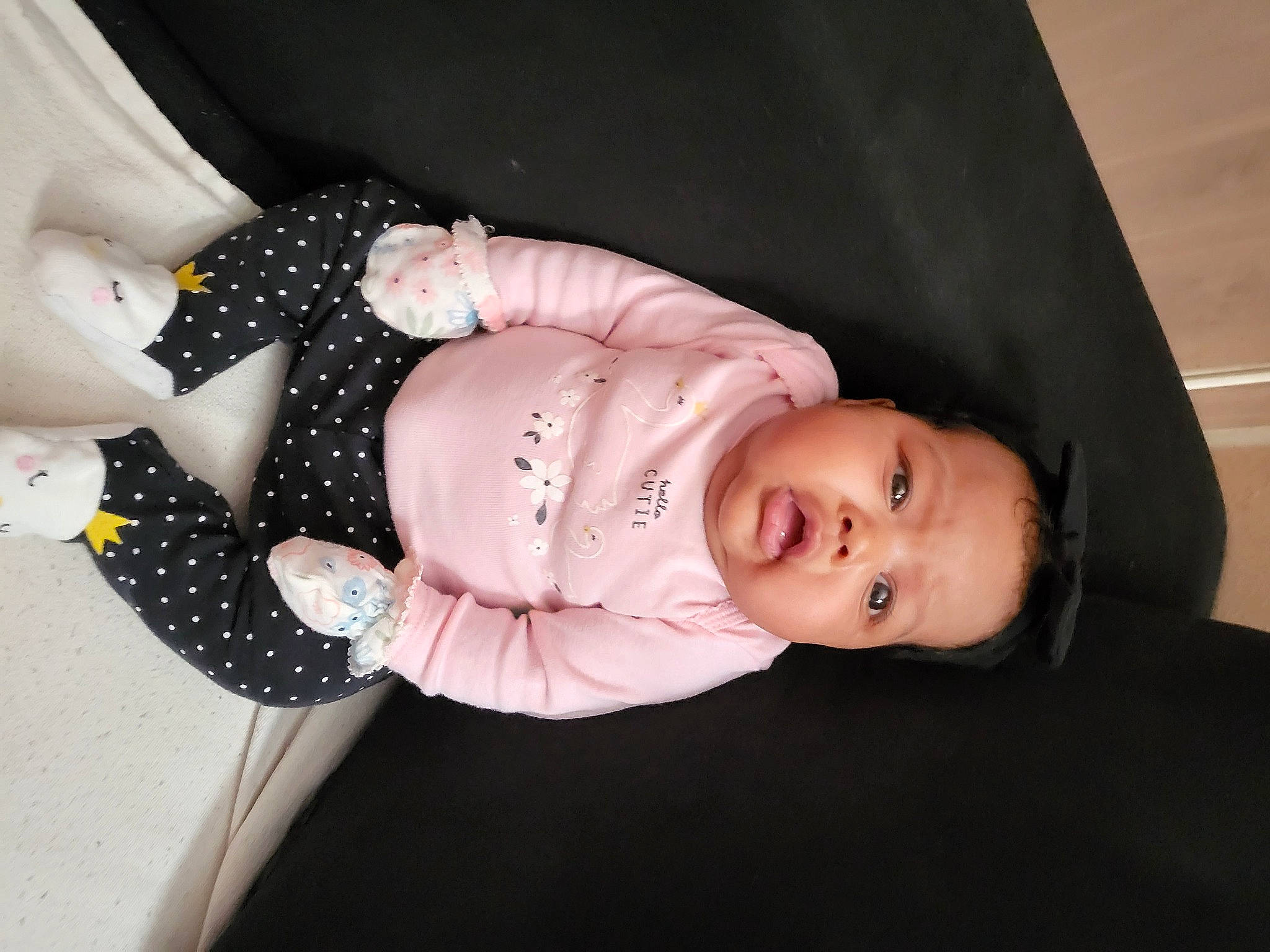 Angelina joined the competition — help win amazing prizes! arm, baby, baby_products, baby_toddler_clothing, child, comfort, dress, fashion_accessory, gesture, glasses, hat, human_body, jewellery, leg, nail, pattern, person, sleeve, suit, toddler