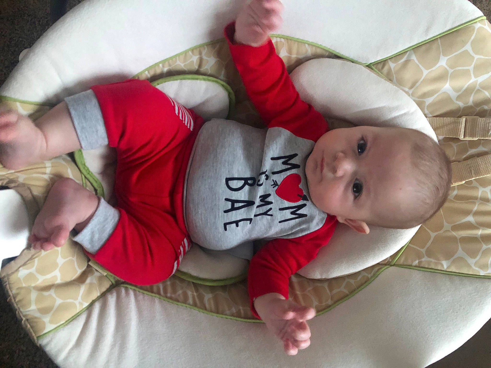 Kingston joined the competition — help win amazing prizes! abdomen, baby, baby_products, baby_toddler_clothing, cheek, chest, child, comfort, elbow, human_leg, knee, lap, leg, linens, person, sitting, sleeve, smile, thigh, toddler