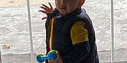 Legend Fox is registered to the contest to win money with this photo: ball, bodypart, boy, child, clothing, coat, door, face, finger, football, hand, head, jacket, jeans, male, pants, person, photography, portrait, walking