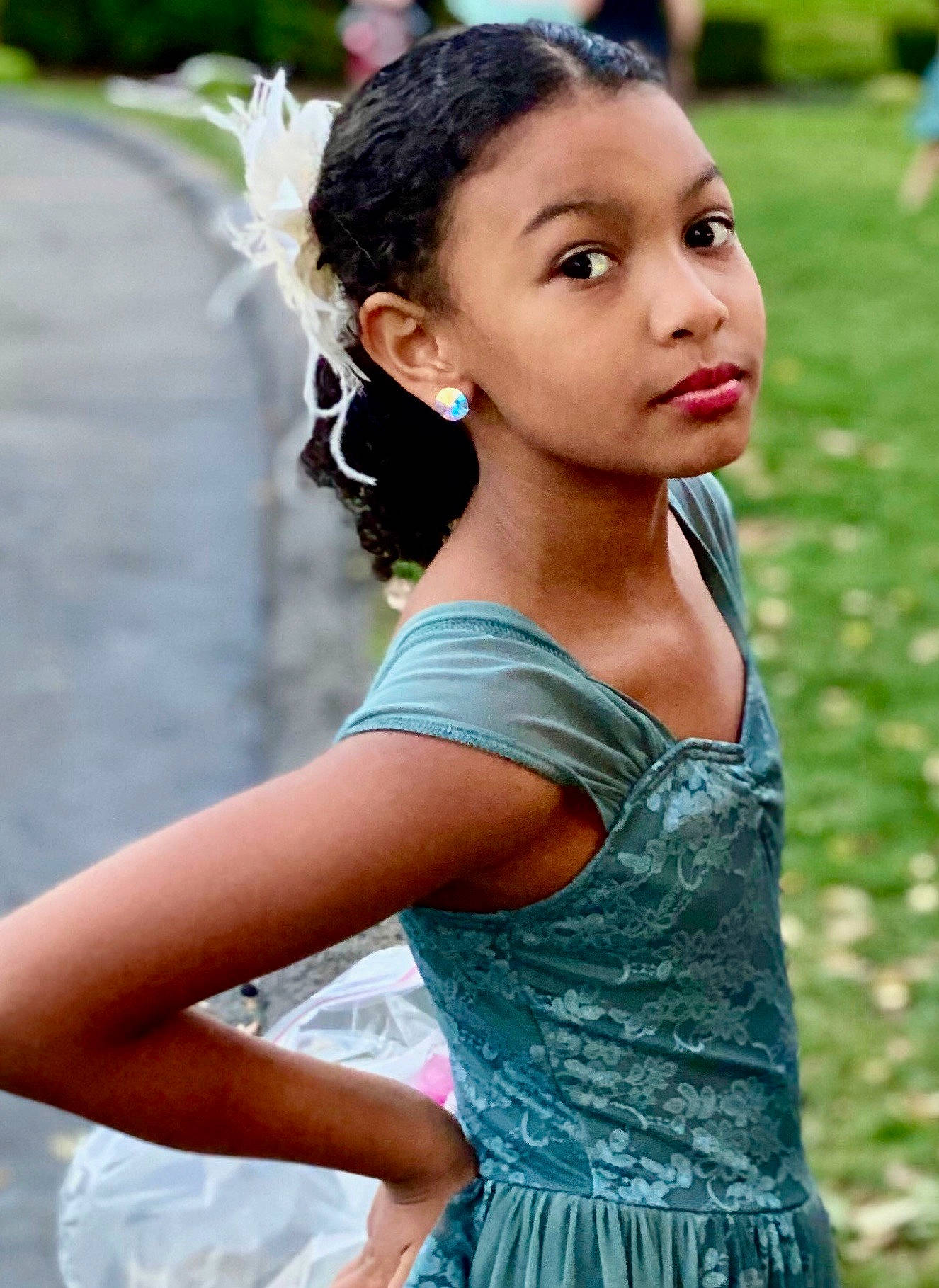 Kiana joined the competition — help win amazing prizes! beauty, black_hair, day_dress, electric_blue, flash_photography, grass, hairstyle, happy, jewellery, joint, leisure, long_hair, neck, people_in_nature, person, street_fashion, summer, thigh, trunk, waist