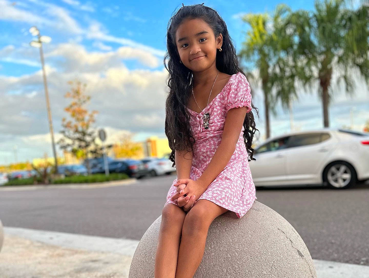 Melany is registered to the contest to win money with this photo: automotive_design, beauty, black_hair, car, cloud, electric_blue, flash_photography, happy, human_leg, joy, knee, leisure, magenta, person, personal_luxury_car, sky, summer, thigh, tire, vehicle_door