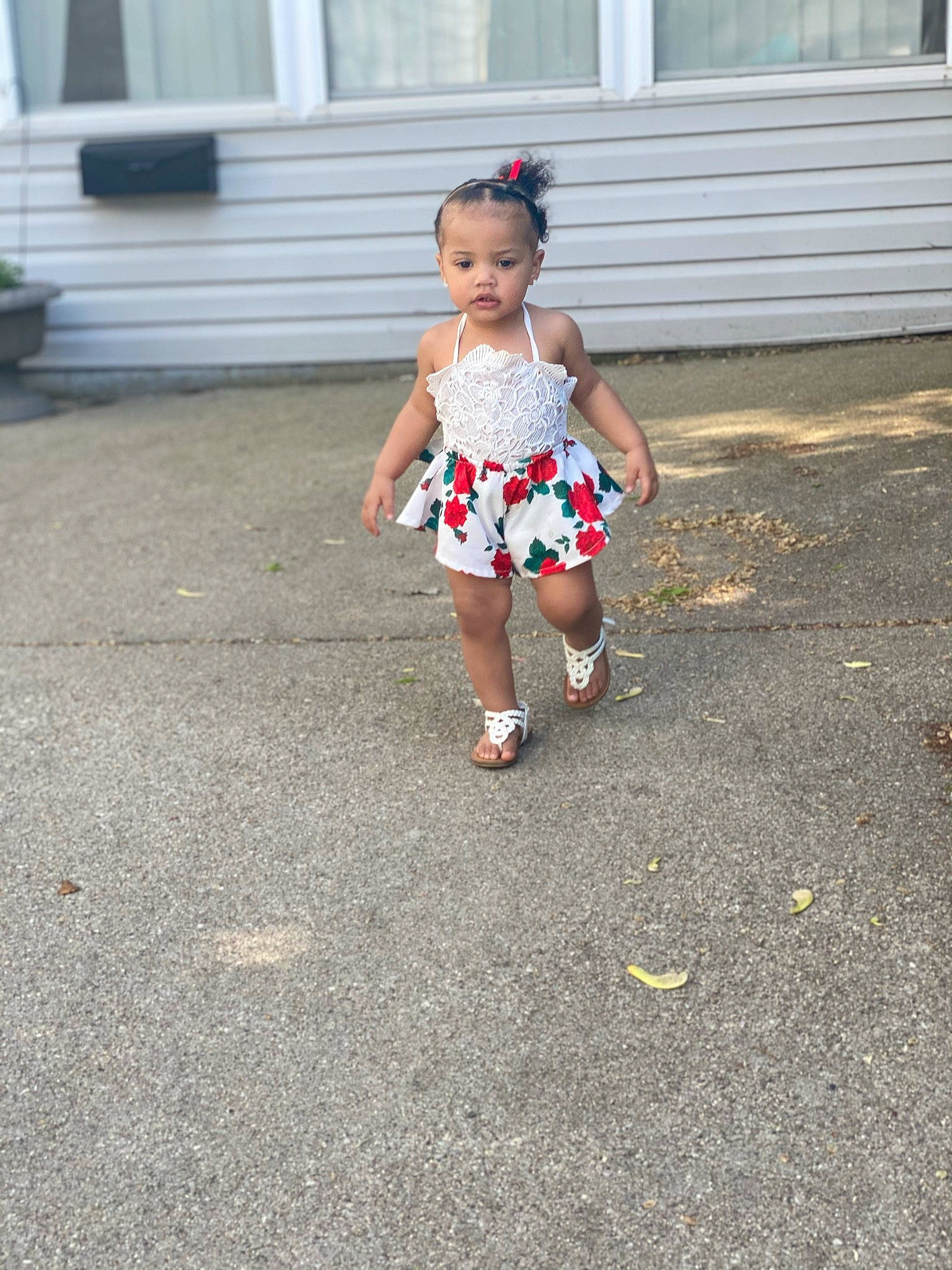 Kali joined the competition — help win amazing prizes! asphalt, child, concrete, flooring, fun, grass, hat, human_leg, leisure, pattern, person, recreation, road, road_surface, shorts, sidewalk, street_fashion, t_shirt, toddler, waist