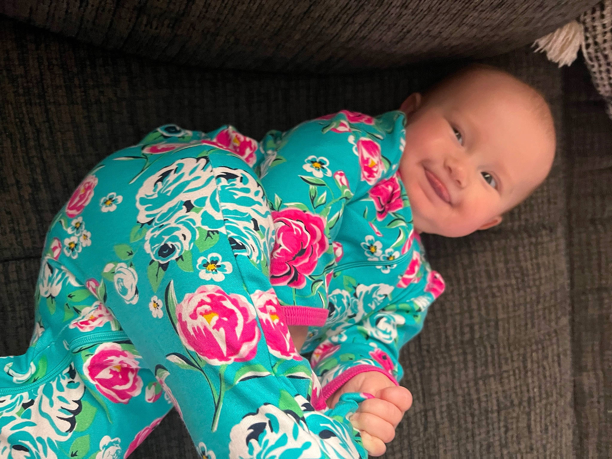 Luna joined the competition — help win amazing prizes! baby, baby_toddler_clothing, cheek, chin, comfort, eye, face, happy, head, human, human_body, joy, lip, mammal, mouth, nose, person, pink, skin, sleeve