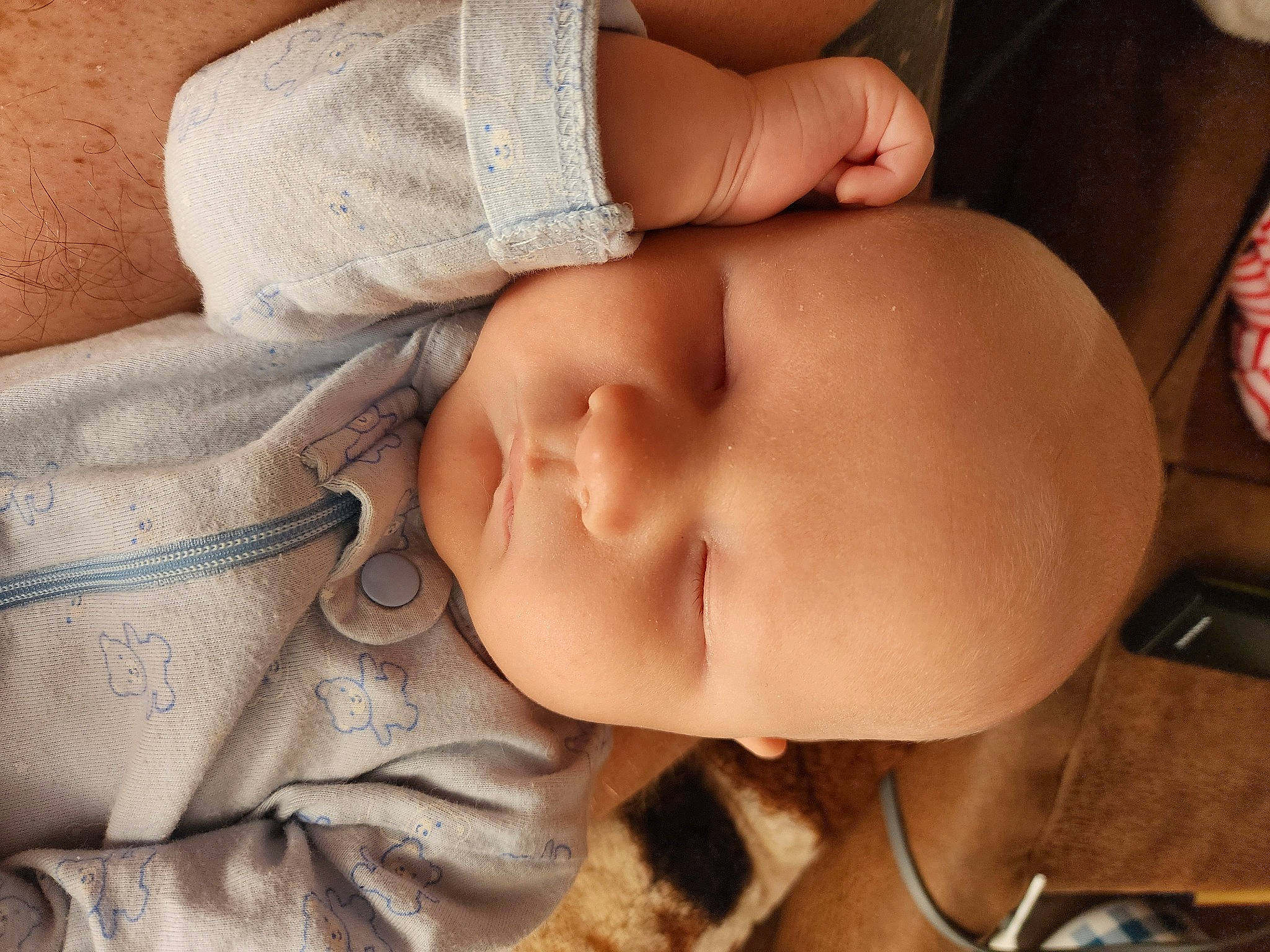 Stryker is registered to the contest to win money with this photo: arm, baby, baby_toddler_clothing, cheek, comfort, eye, face, finger, hand, head, headgear, human_body, lip, mouth, nail, nose, people, skin, thumb, toddler
