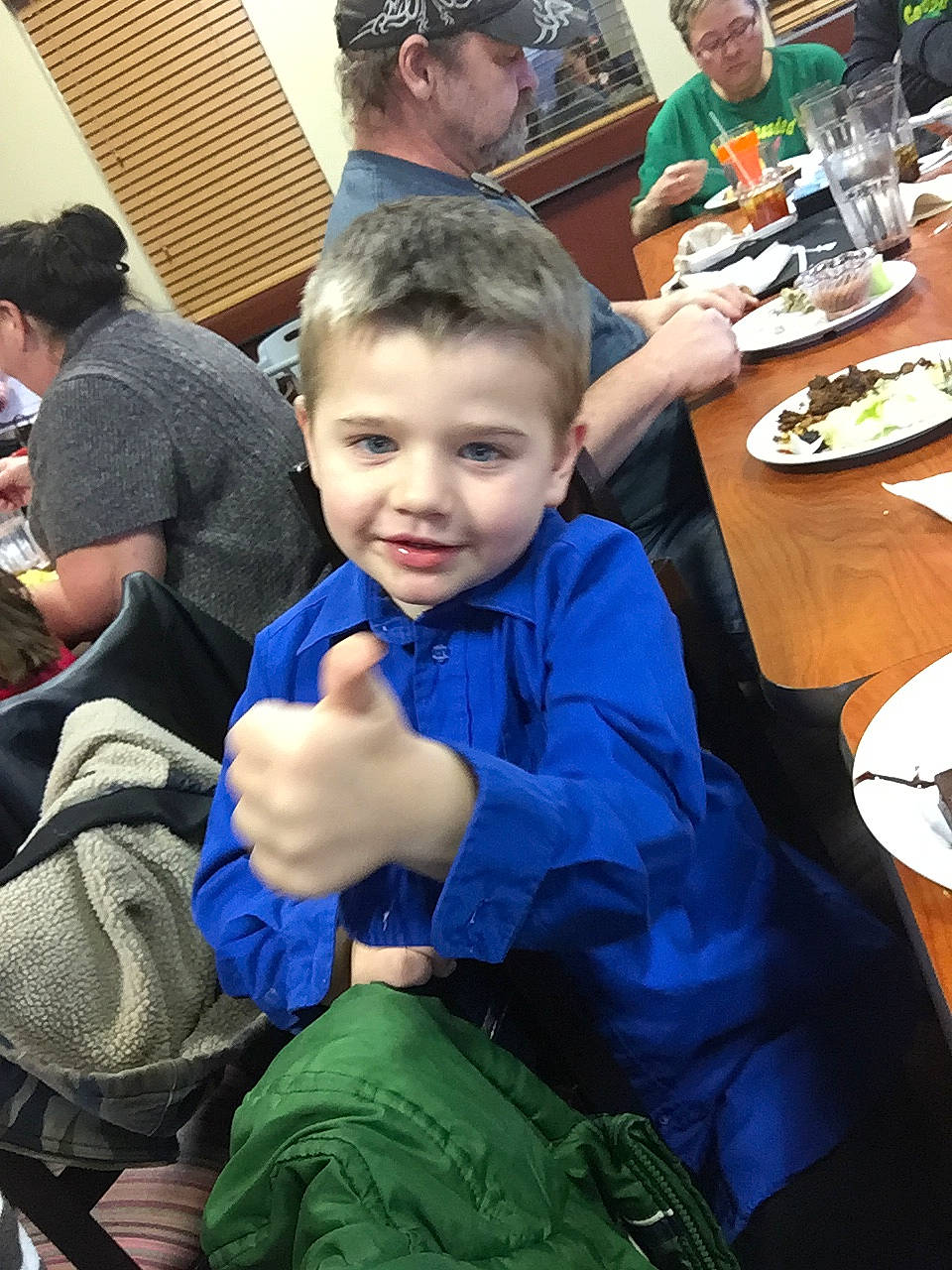 Trea joined the competition — help win amazing prizes! child, finger, meal, person, smile, thumb, toddler