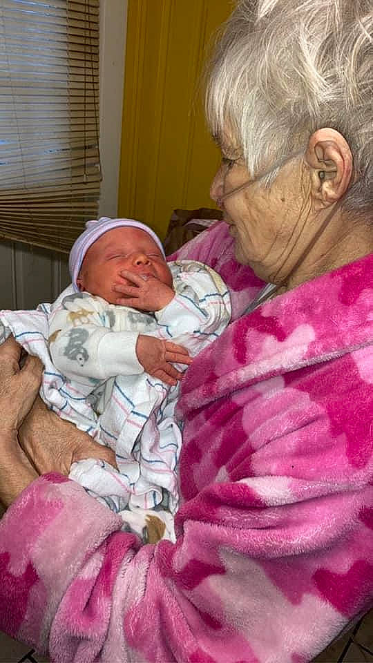 Javion joined the competition — help win amazing prizes! baby, birth, child, childbirth, grandparent, person, pink, sleep, toddler