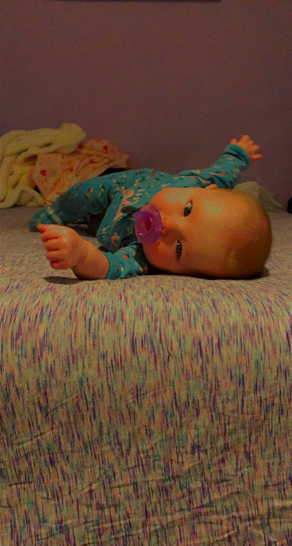 Azaylee joined the competition — help win amazing prizes! arm, baby, baby_toddler_clothing, bedding, bedtime, child, comfort, eye, facial_expression, finger, fun, hand, human_body, linens, mouth, person, sitting, skin, textile, toddler