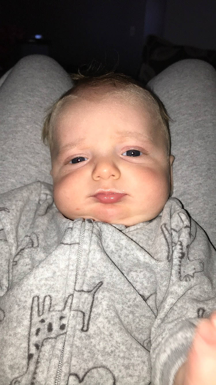 Levi is registered to the contest to win money with this photo: baby, cheek, child, chin, ear, eye, eyebrow, face, facial_expression, forehead, head, iris, lip, mouth, neck, nose, person, portrait, skin, smile