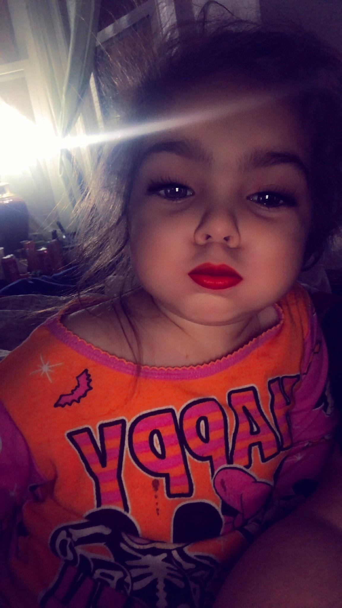 Jazelle is registered to the contest to win money with this photo: cheek, chin, cloud, eye, eyebrow, eyelash, facial_expression, flash_photography, forehead, hair, happy, iris, jaw, lip, mouth, neck, nose, person, pink, skin