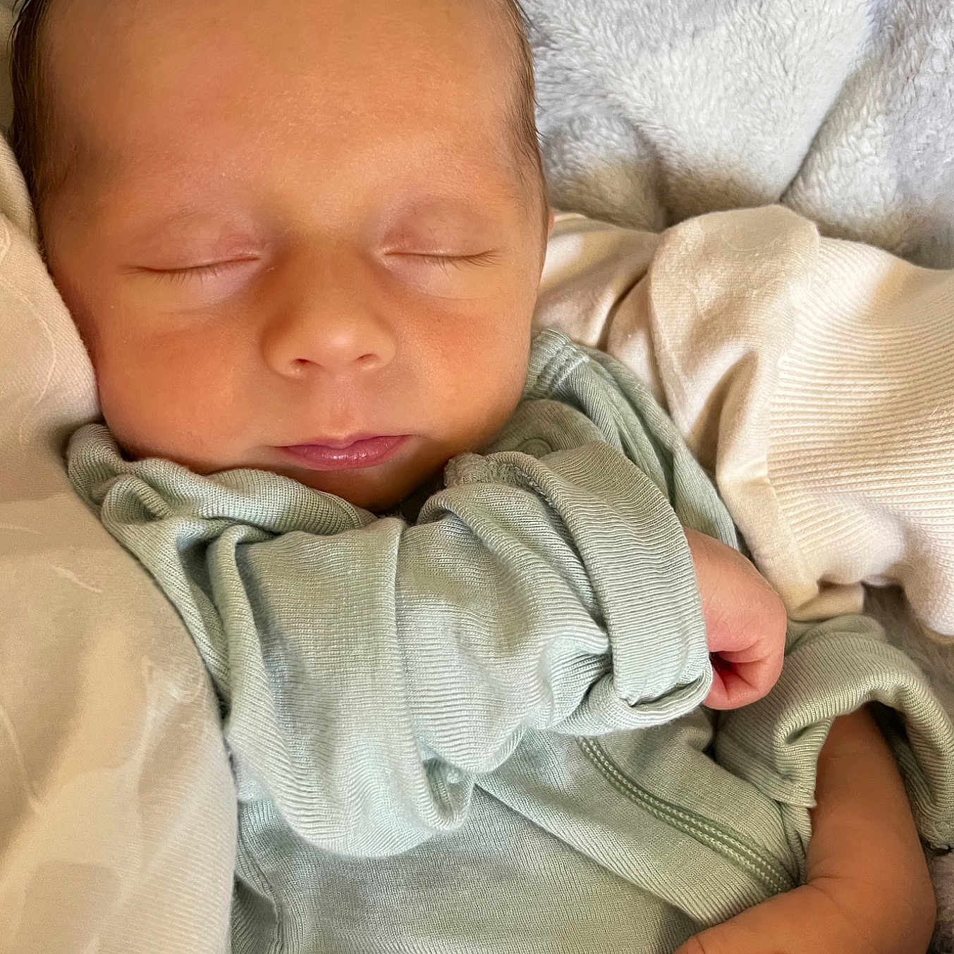 Oliver is registered to the contest to win money with this photo: baby, baby_sleeping, baby_toddler_clothing, cheek, child, chin, comfort, eyebrow, eyelash, gesture, iris, linens, lip, mammal, mouth, nose, skin, sleeve, textile, toddler