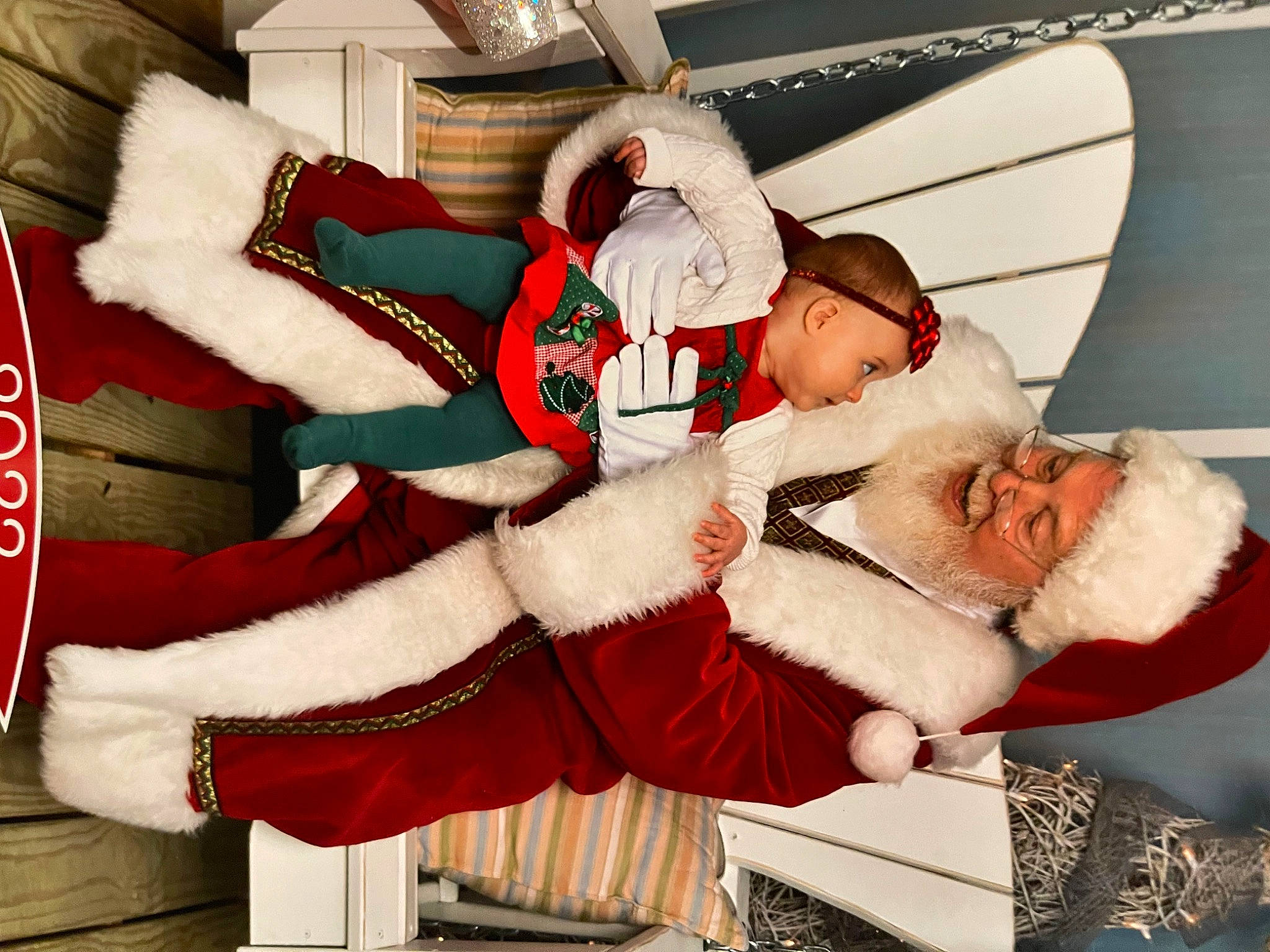 Daniella joined the competition — help win amazing prizes! baby, carmine, child, christmas, christmas_eve, comfort, event, fictional_character, fun, fur, happy, holiday, human_body, lap, person, room, santa_claus, textile, thigh, toddler