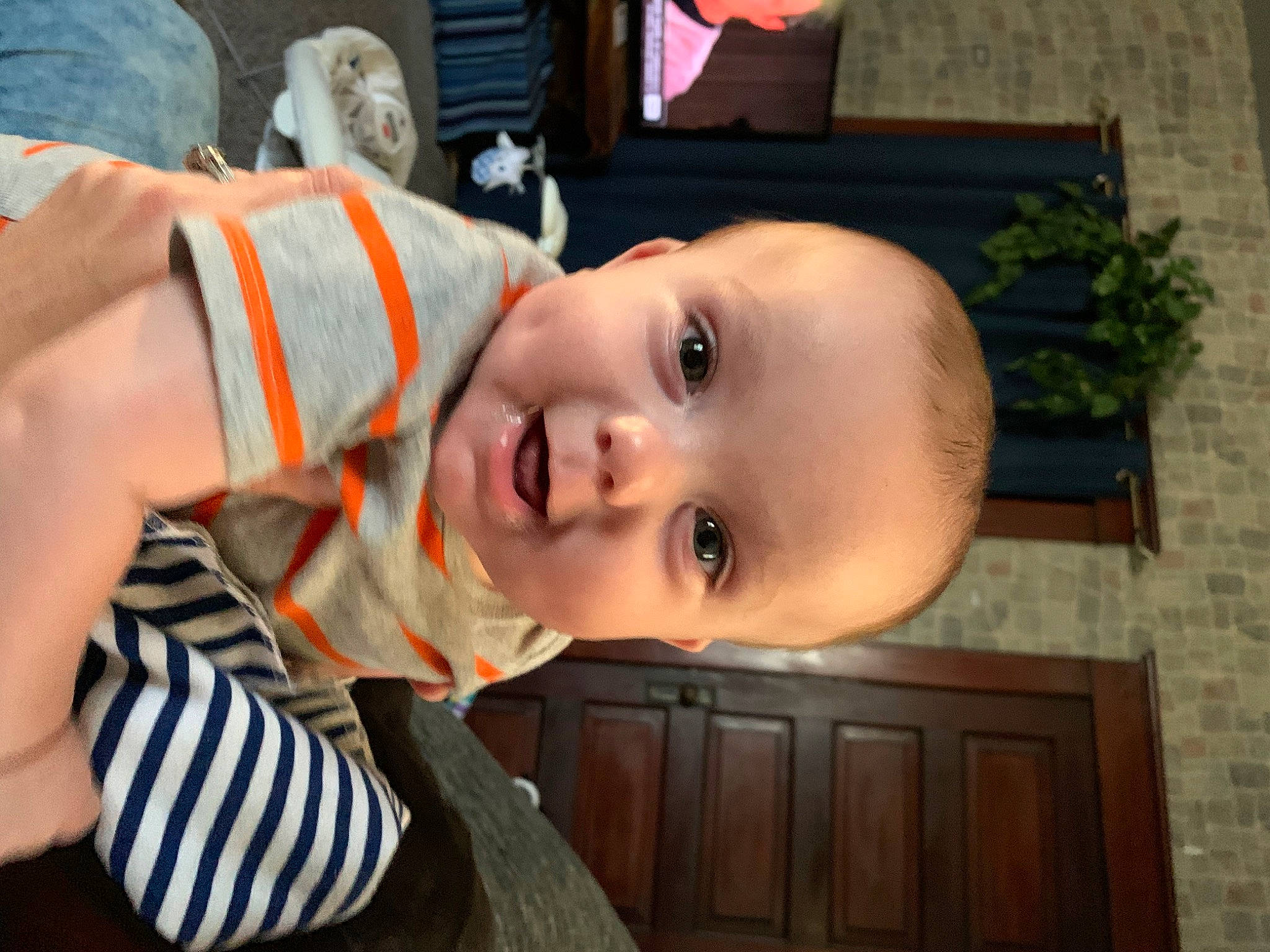 Braydon joined the competition — help win amazing prizes! baby, cheek, child, head, mouth, person, toddler