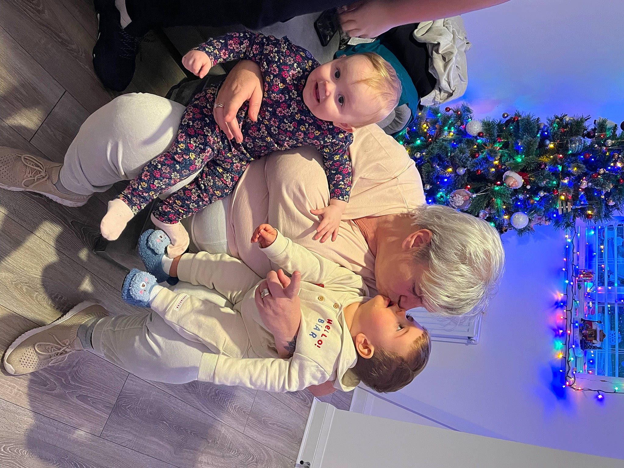 Archi joined the competition — help win amazing prizes! baby, child, christmas_decoration, christmas_ornament, christmas_tree, event, fun, happy, holiday, holiday_ornament, joy, lap, leisure, ornament, person, plant, room, space, toddler, tradition