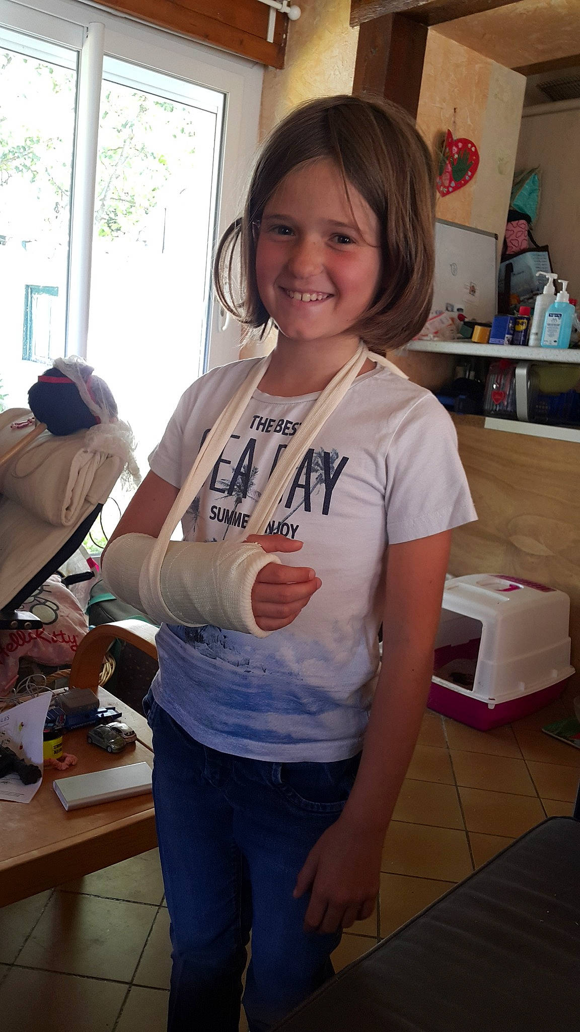 Gaëtane participe au concours pour gagner de l'argent avec cette photo : joy, person, t_shirt