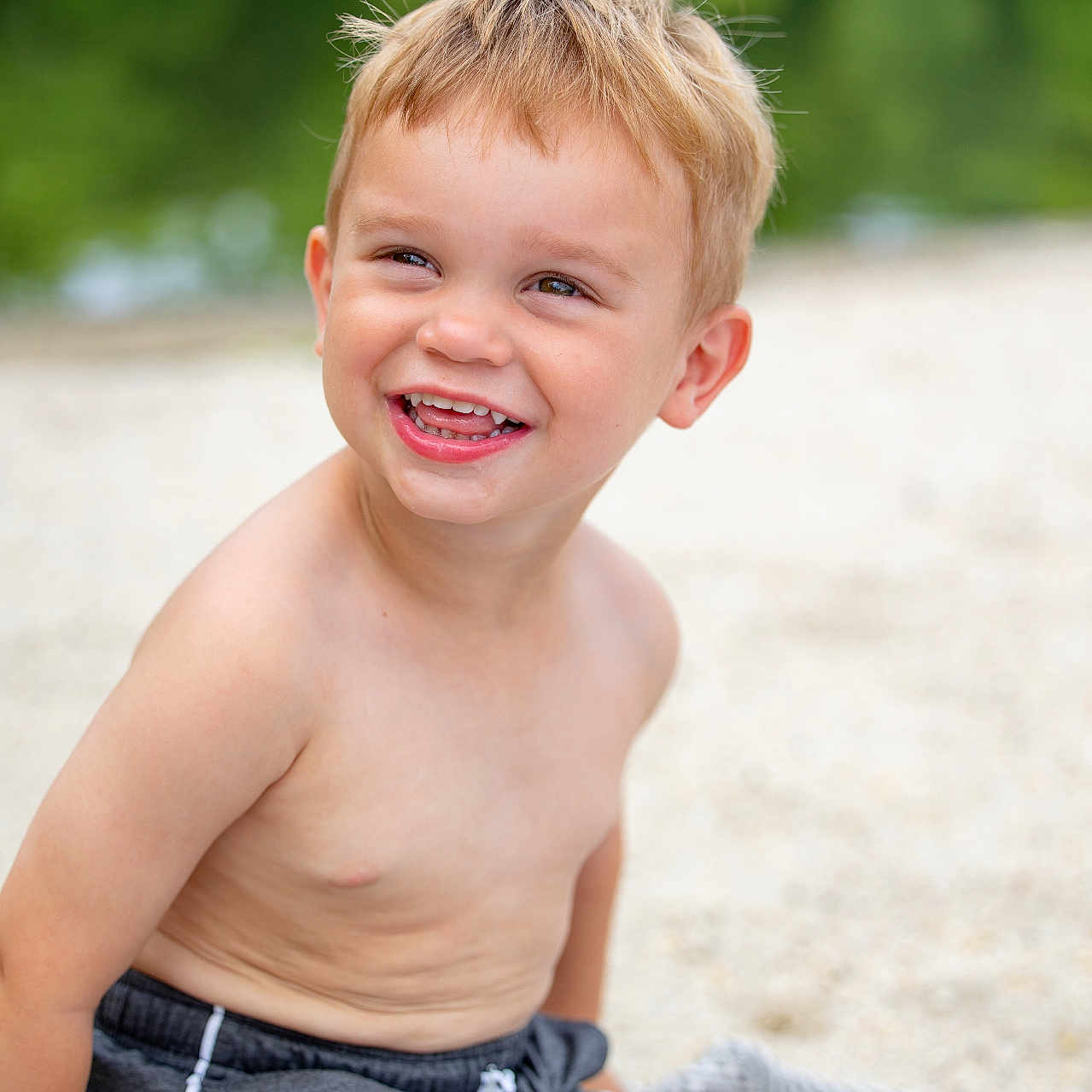 Mason joined the competition — help win amazing prizes! baby, babylaughing, bodypart, boy, child, clothing, face, finger, hand, happy, head, laughing, male, mouth, person, photography, portrait, shorts, smile, teeth