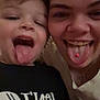 Maxton joined the competition — help win amazing prizes! black_shirt, candid, child, close_up, curly_hair, face, fun, happy, indoor, people, person, piercing, selfie, smiling, tongue, tongue_out, tongue_piercing, tongue_sticking_out, white_shirt, young