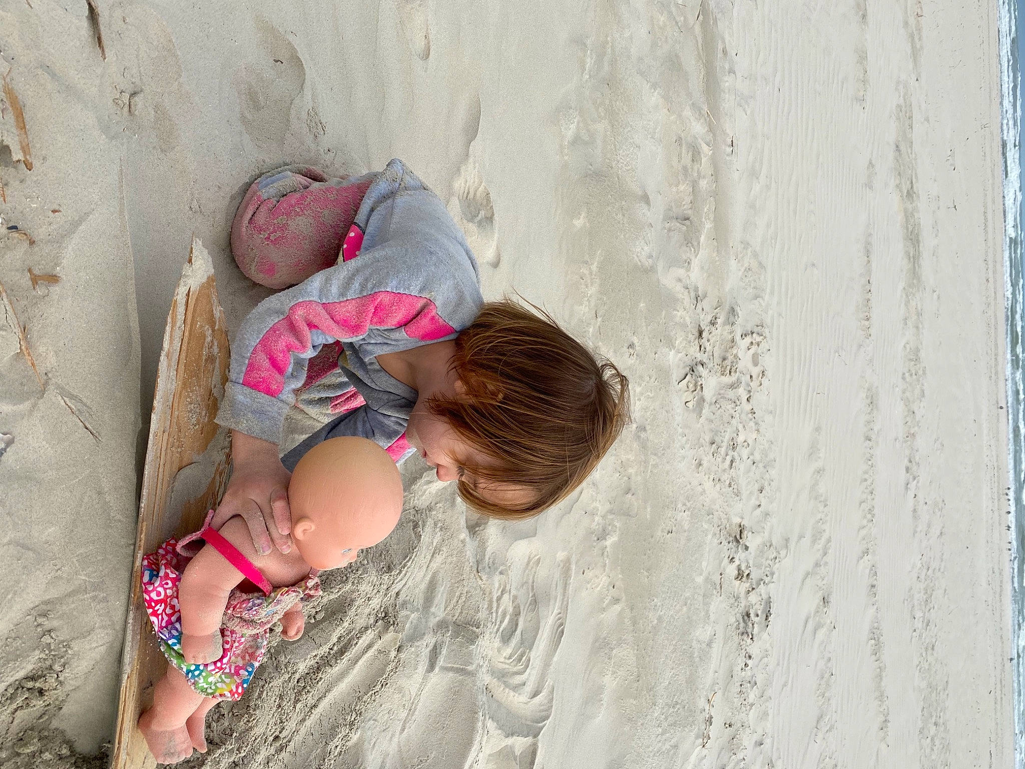 River joined the competition — help win amazing prizes! baby, baby_toddler_clothing, beach, child, holiday, interaction, love, people_on_beach, person, sand, sunglasses, toddler, vacation, wave, wind_wave