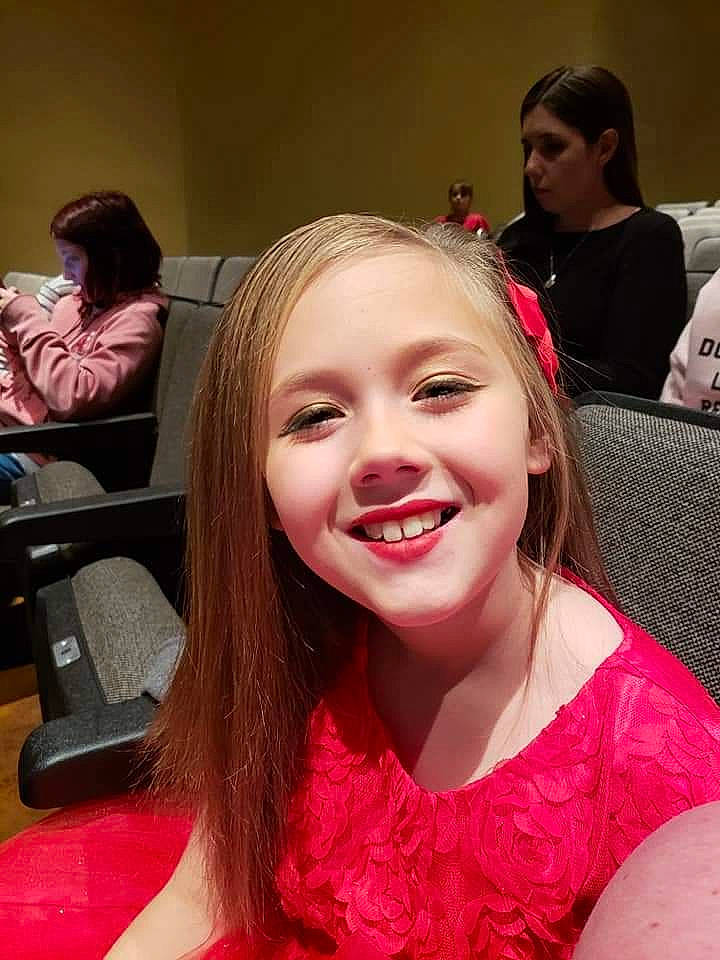 Makenzie joined the competition — help win amazing prizes! blond, brown_hair, chair, child, chin, event, eyebrow, eyelash, flooring, fun, happy, iris, joy, leisure, lip, long_hair, makeover, mouth, person, shoulder