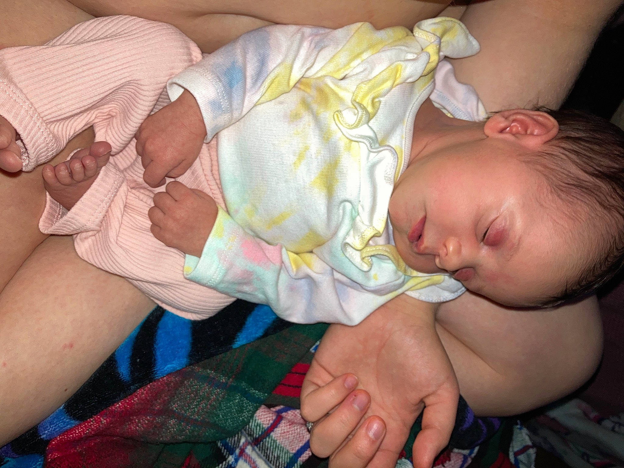 Kameryn joined the competition — help win amazing prizes! abdomen, baby, baby_toddler_clothing, cheek, chest, child, comfort, finger, fun, mouth, nail, pattern, person, plaid, skin, tartan, textile, thigh, thumb, toddler