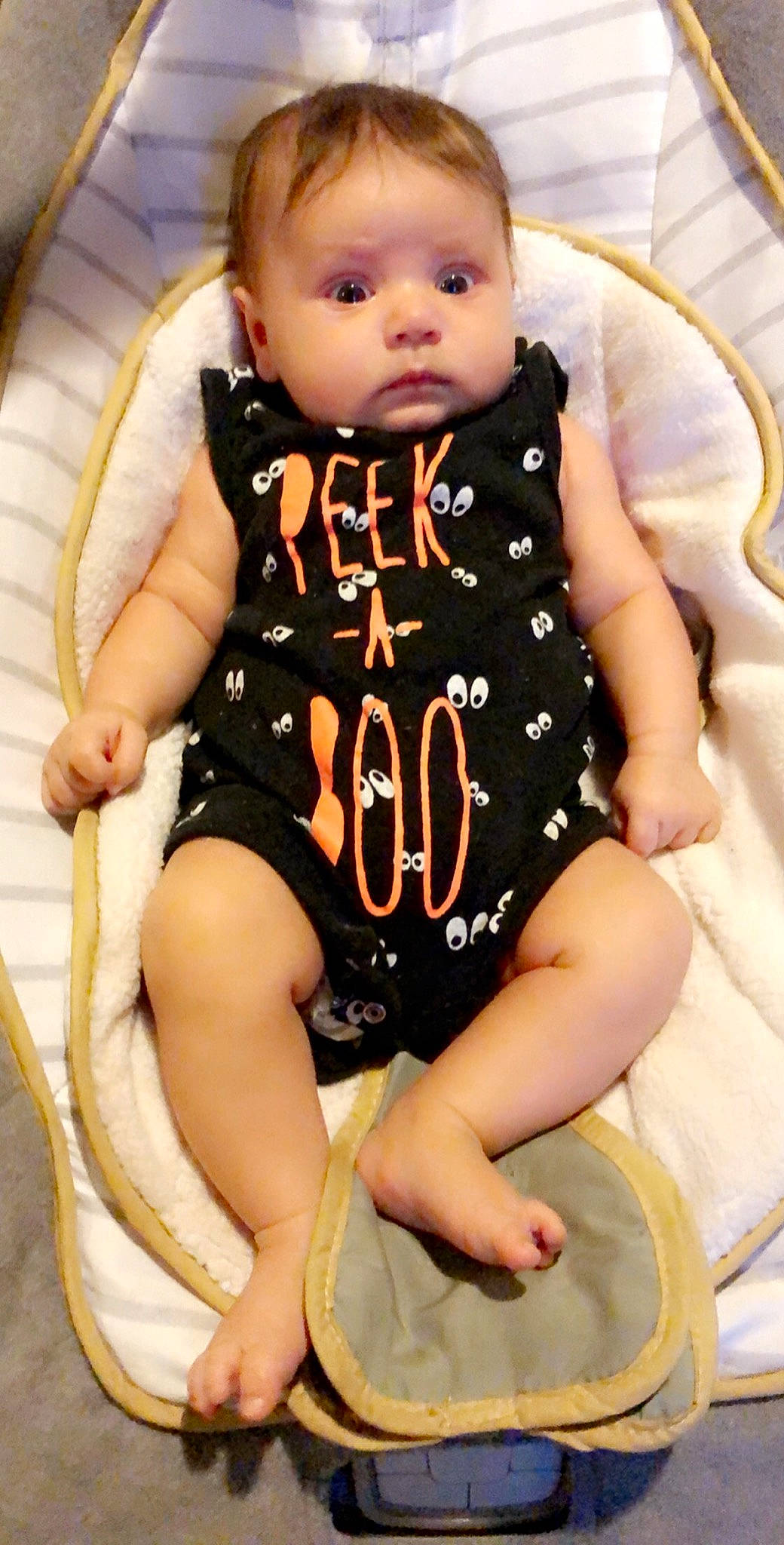 Maliah joined the competition — help win amazing prizes! baby, baby_products, baby_toddler_clothing, child, leg, person, product, sitting, toddler