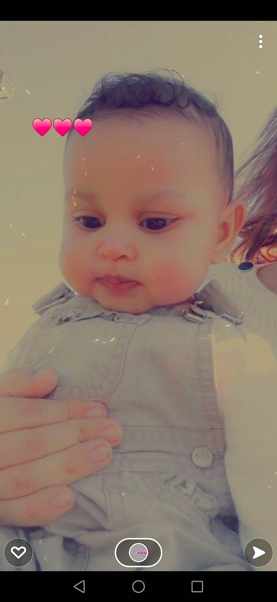 Allya participe au concours pour gagner de l'argent avec cette photo : baby_toddler_clothing, cheek, chin, ear, eye, eyebrow, eyelash, facial_expression, forehead, hair, head, human_body, iris, lip, mouth, neck, nose, person, skin, sleeve