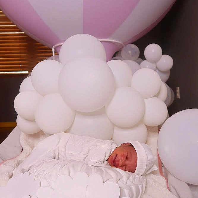 Silver joined the competition — help win amazing prizes! art, balloon, ceiling, child, circle, event, font, formal_wear, fun, gesture, happy, party, party_supply, peach, petal, pink, sweetness, toy, wedding_ceremony_supply, white