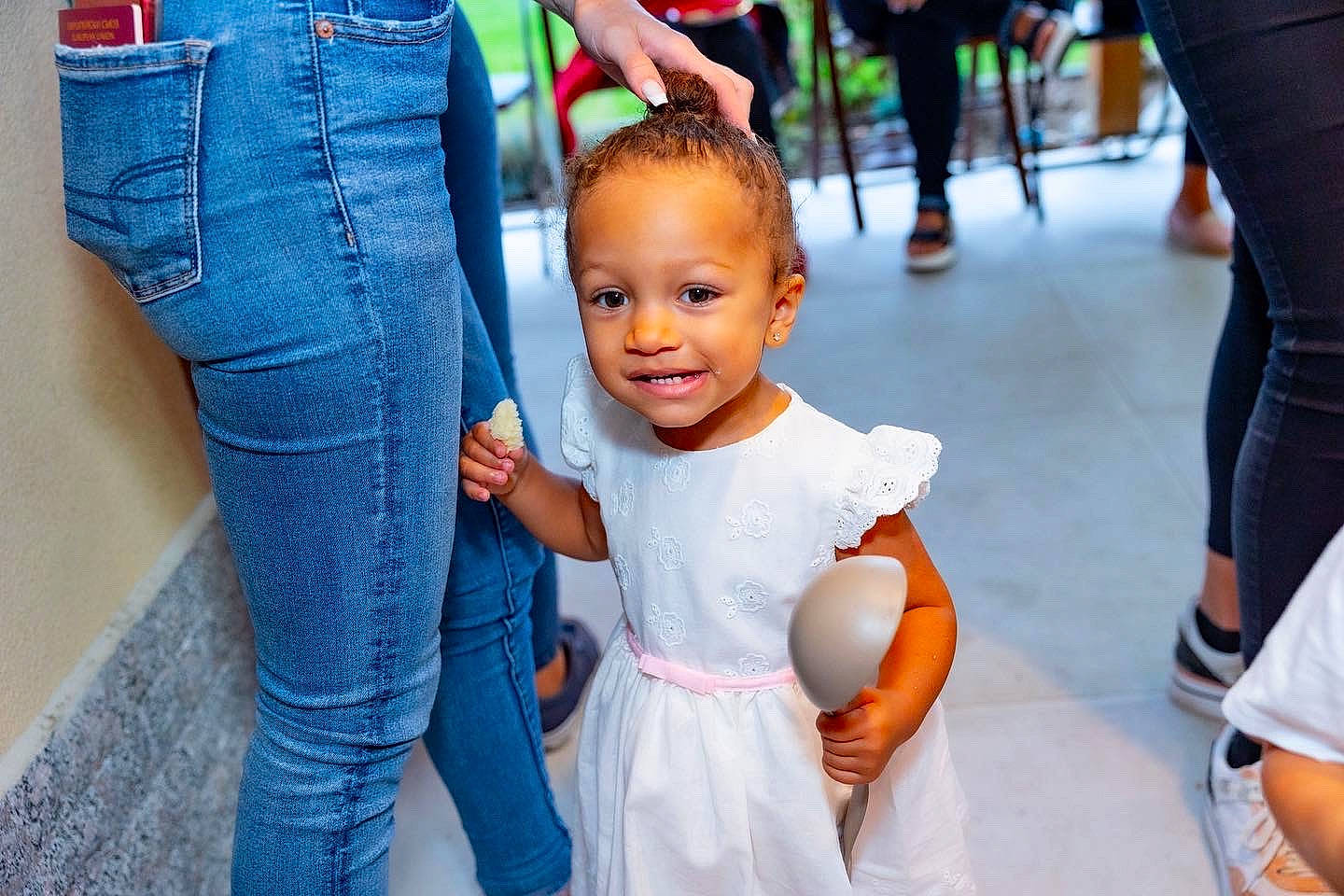 Stormi joined the competition — help win amazing prizes! clothing, dress, electric_blue, event, formal_wear, fun, gesture, hand, happy, joint, joy, leg, leisure, people, person, recreation, shoe, shoulder, sleeve, smile