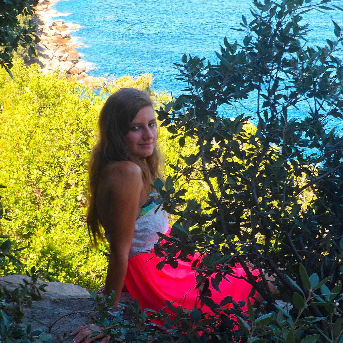 Melanie participe au concours pour gagner de l'argent avec cette photo :